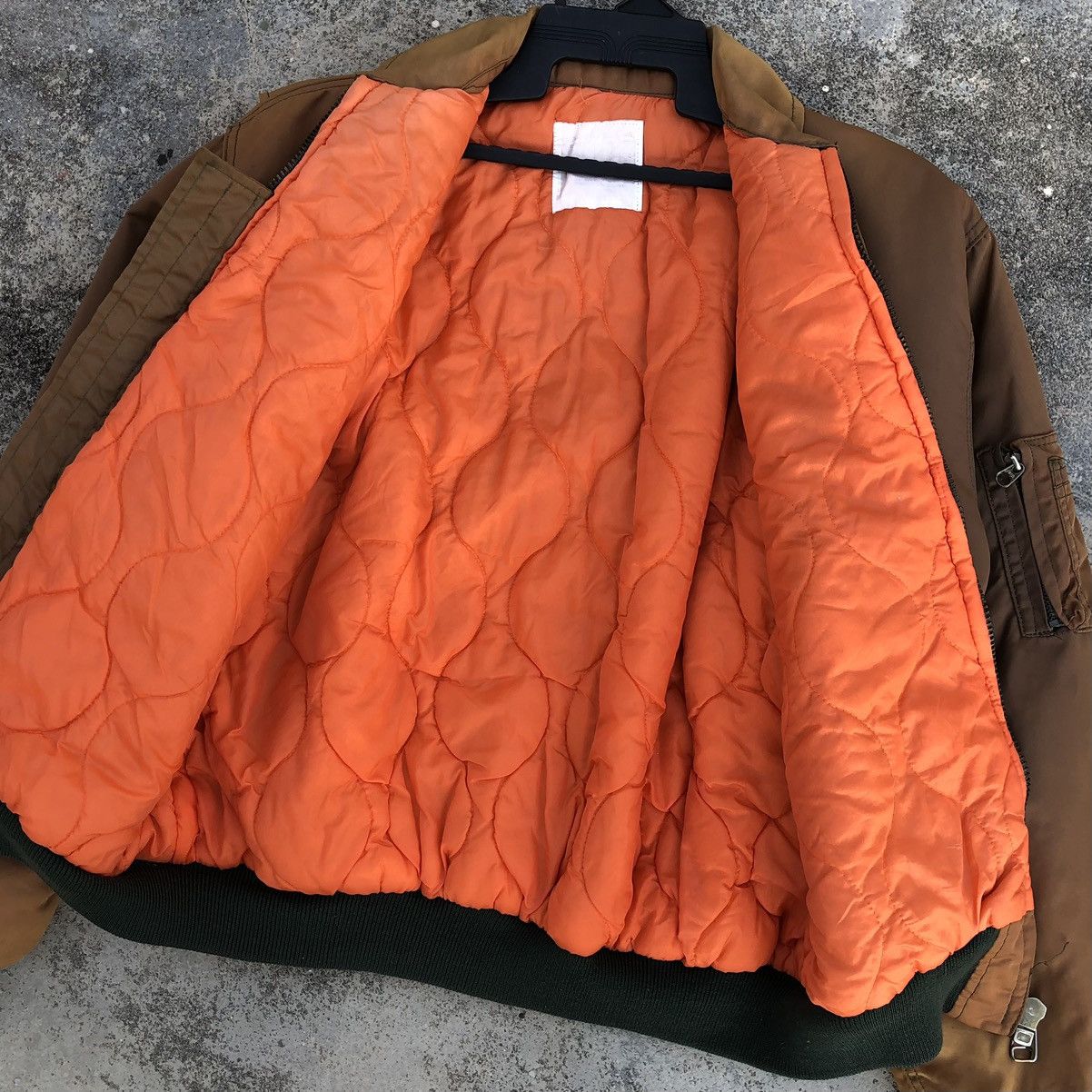 Vintage Vintage Flyer’s Man Intermediate CWU 45P Faded Bomber Jacket Size US L / EU 52-54 / 3 - 9 Thumbnail