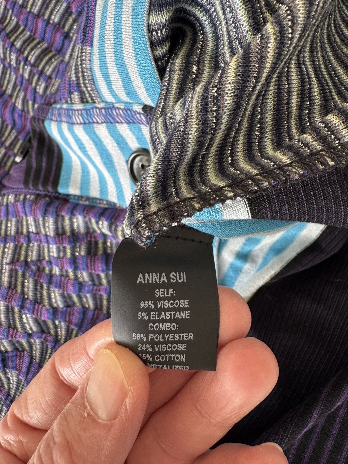 Other Anna Sui Light Knit Retro Cardigan Size US S / EU 44-46 / 1 - 5 Thumbnail