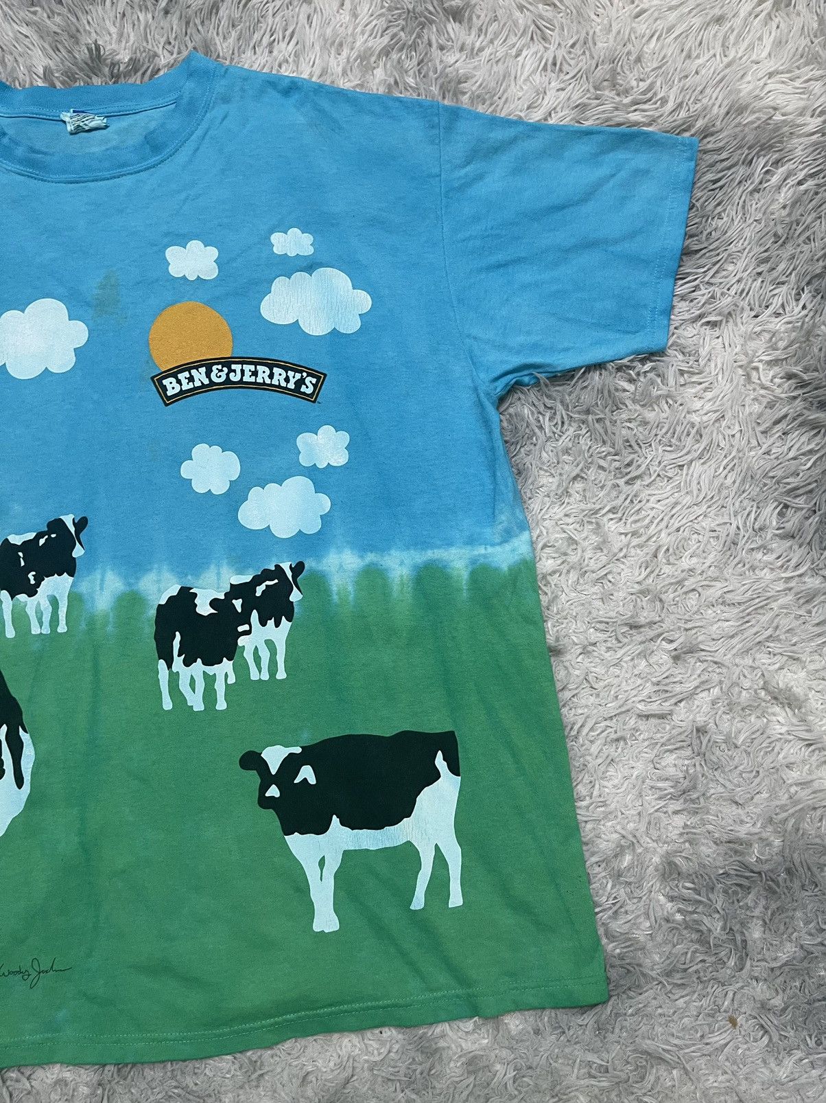 Vintage VINTAGE BEN & JERRY’S EUPHORIA T SHIRT TIE DYE XL Size US XL / EU 56 / 4 - 3 Thumbnail