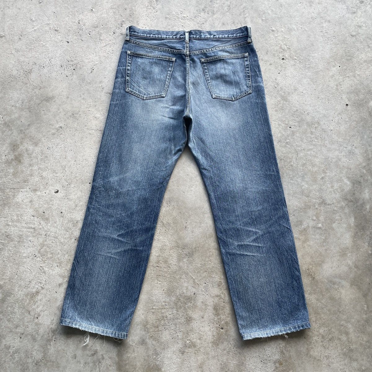 Japanese Brand Vintage Japanese Distressed Jeans Ripped Denim Pants Faded Size US 34 / EU 50 - 10 Thumbnail