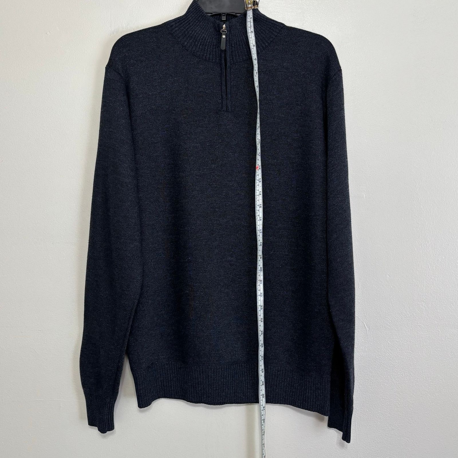 Other True Rock 1/4 Zip Blue Black Pullover Sweater Size Large Size US L / EU 52-54 / 3 - 3 Thumbnail