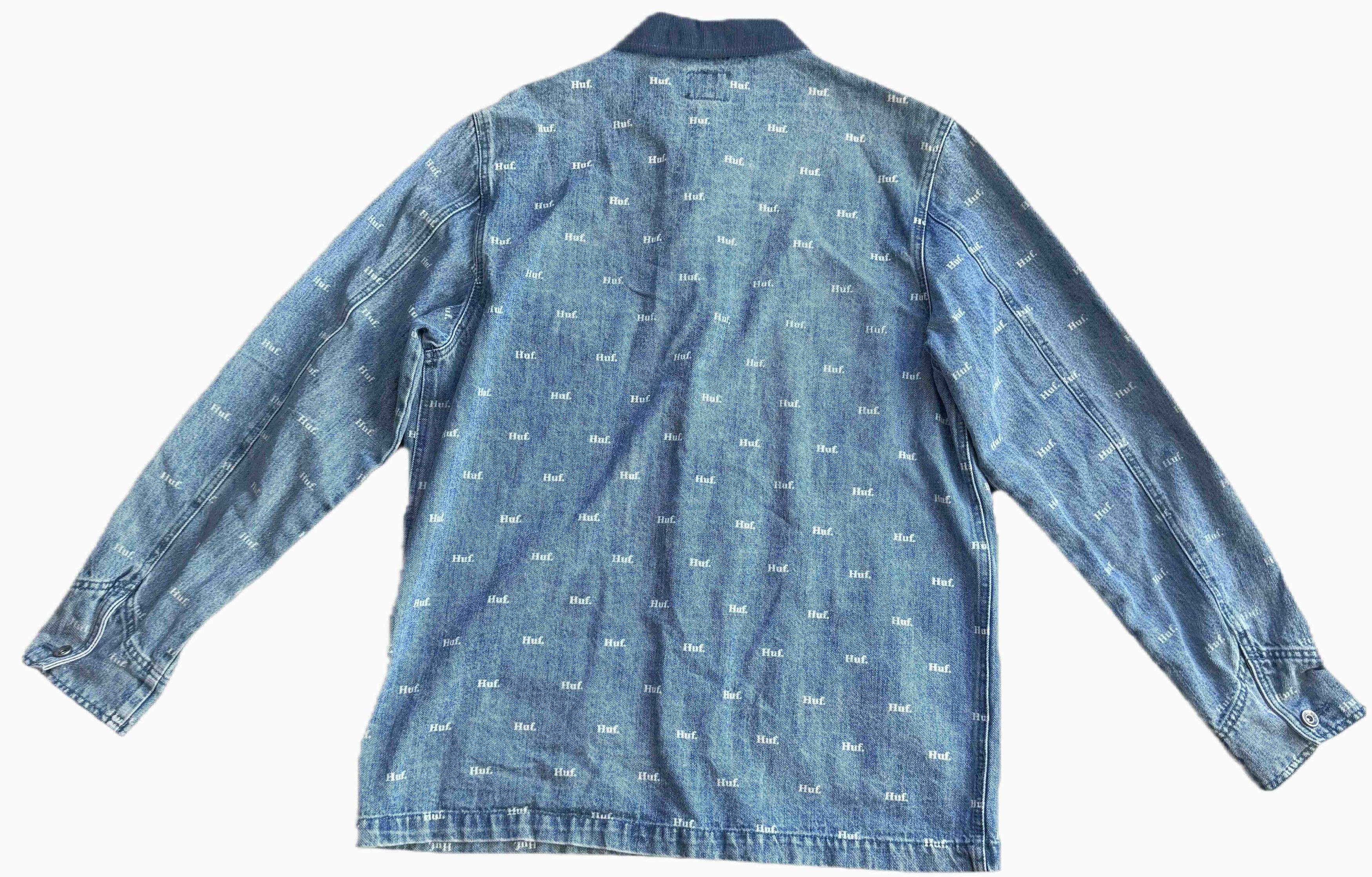 Huf HUF Men's Blue Denim Jacket Size US L / EU 52-54 / 3 - 2 Thumbnail