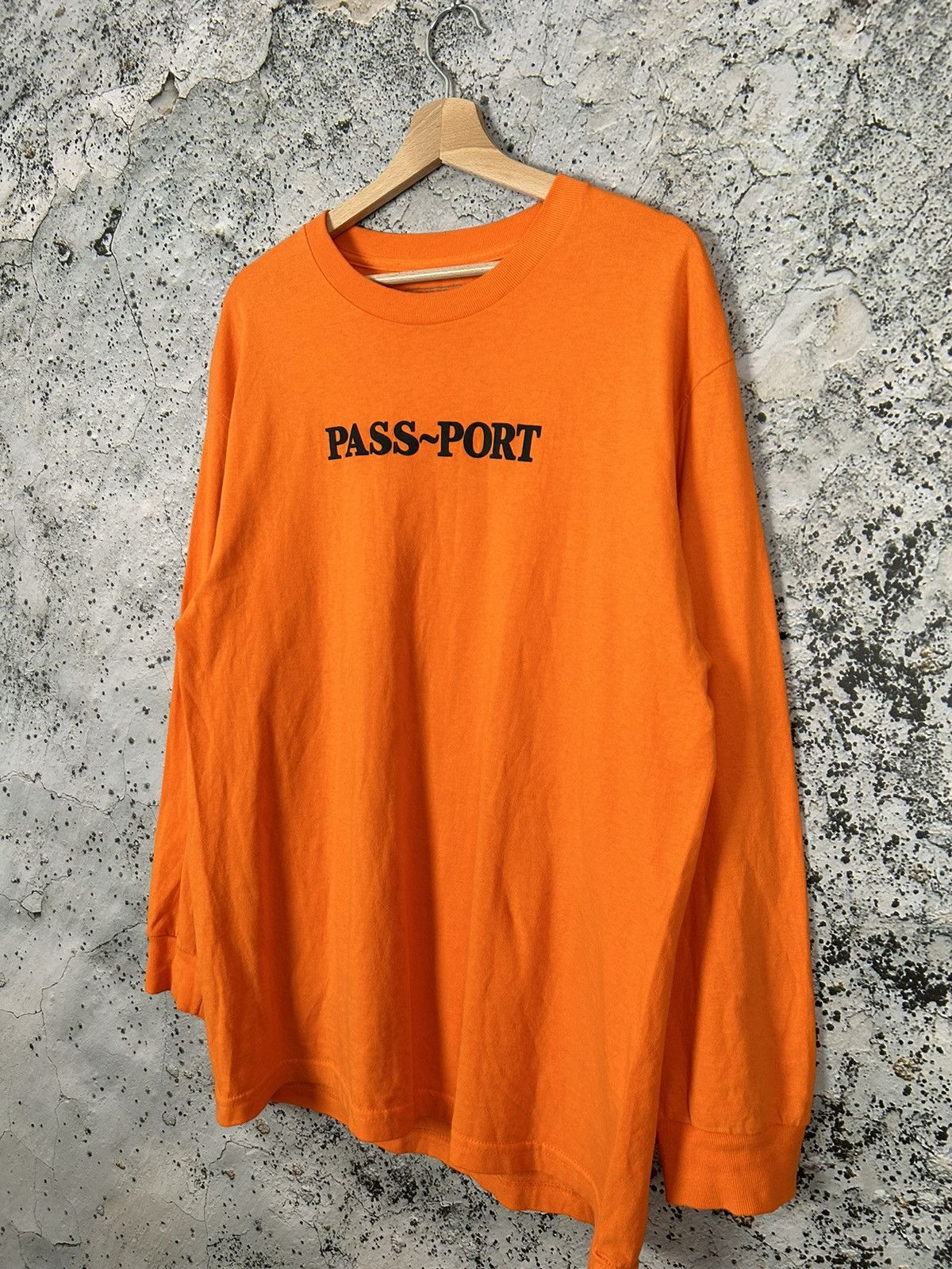 Passport Pass-port Skateboards Longsleeve Orange Hype Retro Size US L / EU 52-54 / 3 - 2 Thumbnail