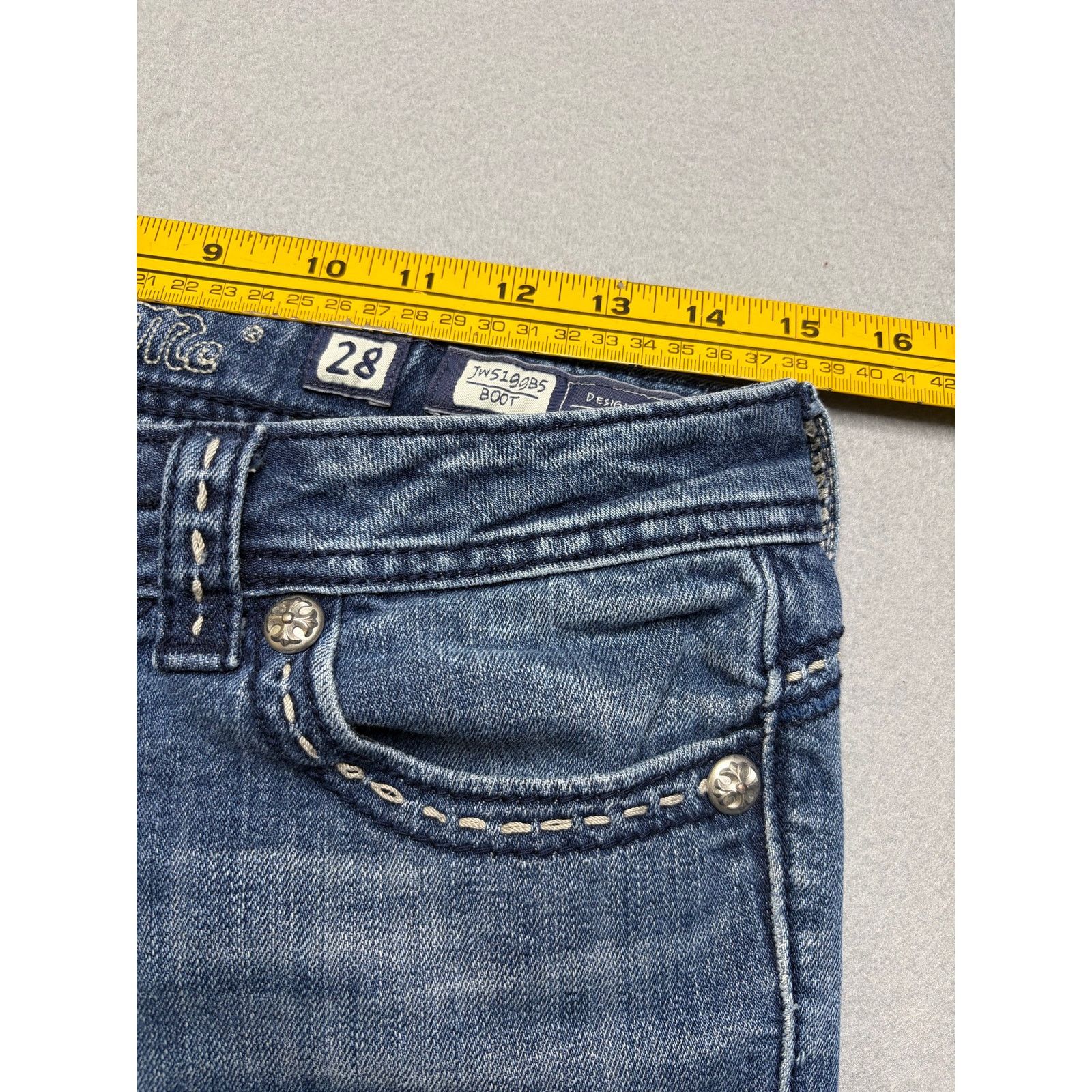 Miss Me Y2K Miss Me Bootcut Jeans Women’s Size 28 Distress Flare Size 28" / US 6 / IT 42 - 5 Thumbnail