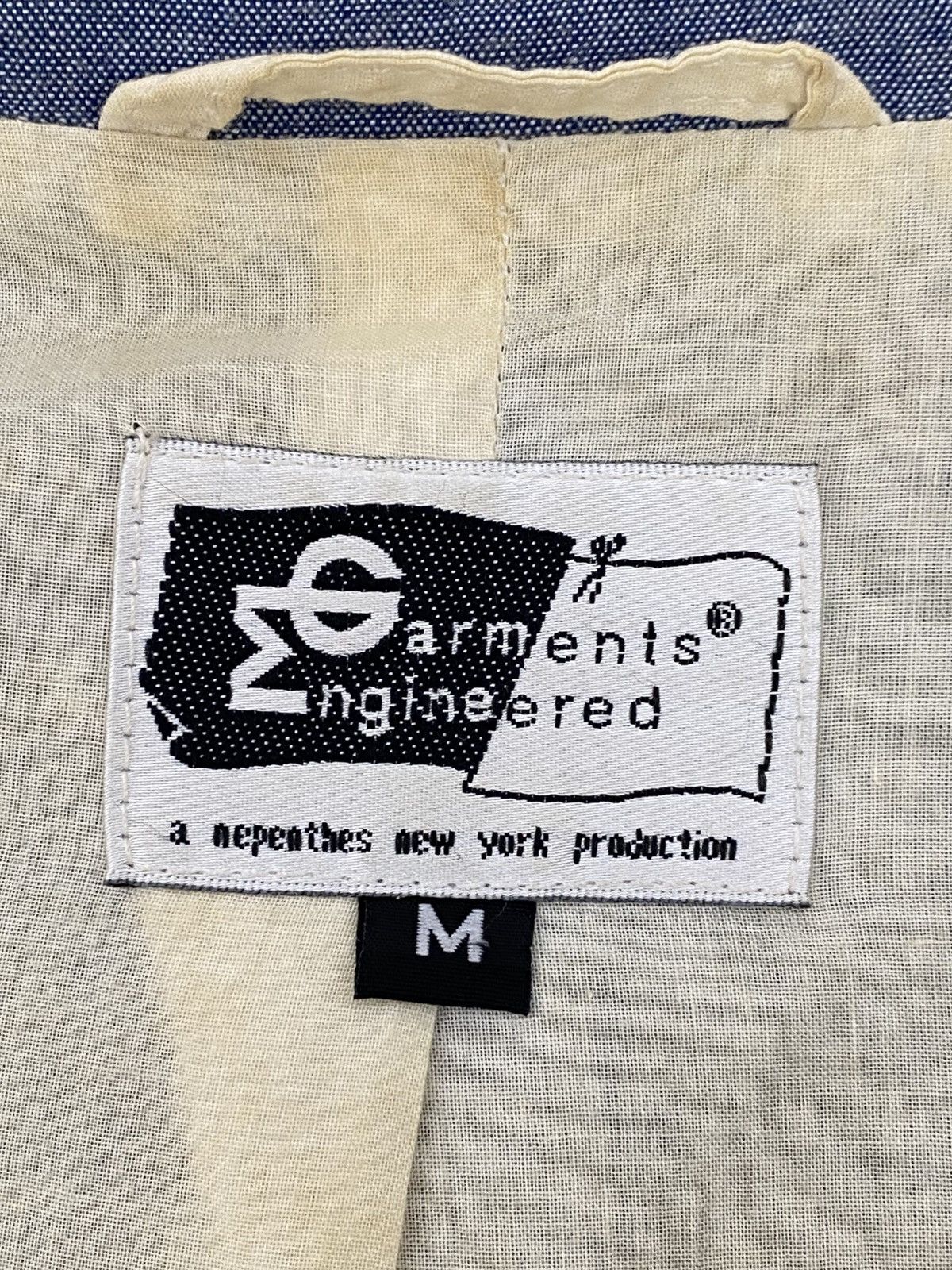 Engineered Garments Engineered Garments 3 Pocket Indigo Blue Jacket Blazer Size US M / EU 48-50 / 2 - 7 Thumbnail