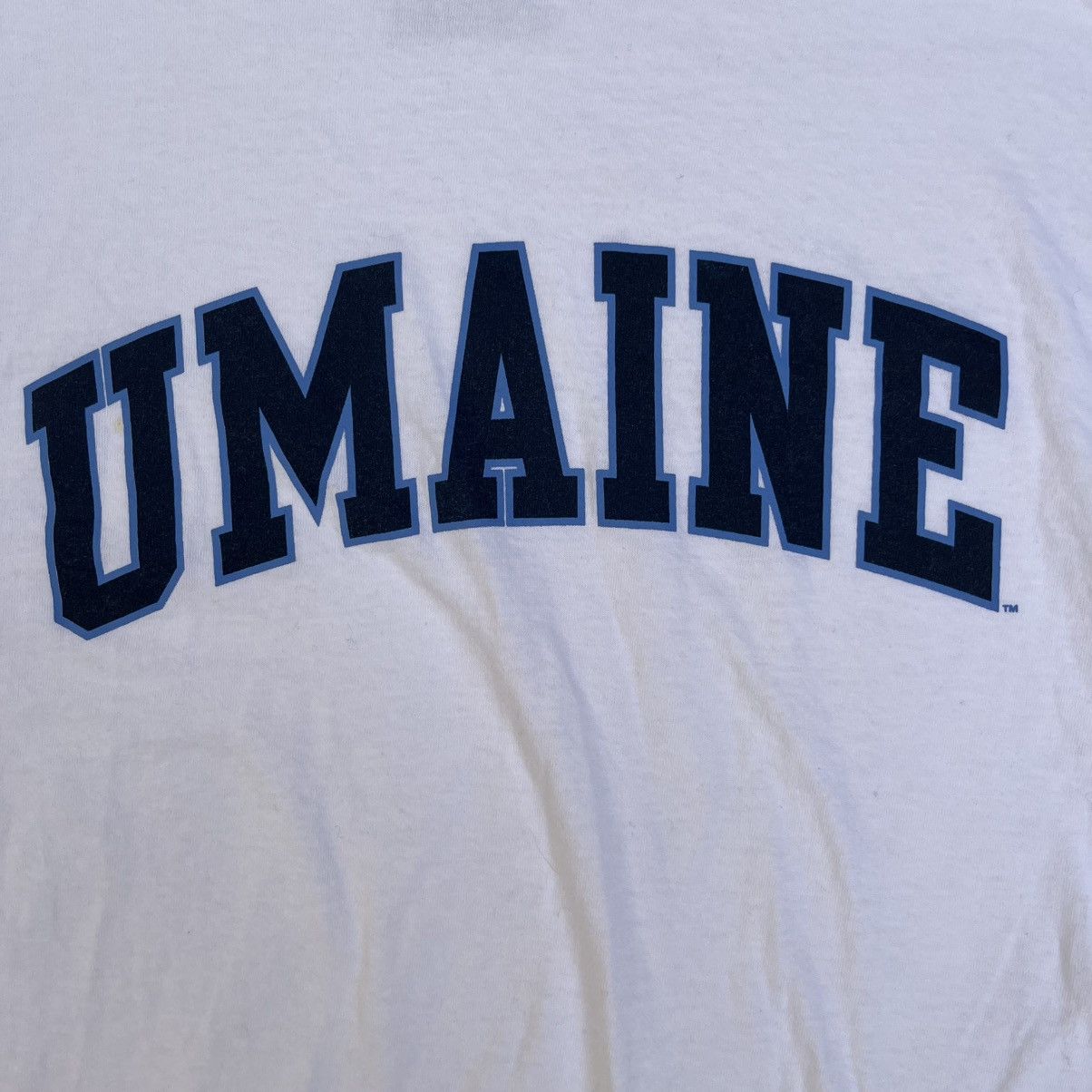 Russell Athletic Vintage UMAINE Russel Athletics long-sleeve shirt Size US L / EU 52-54 / 3 - 2 Thumbnail