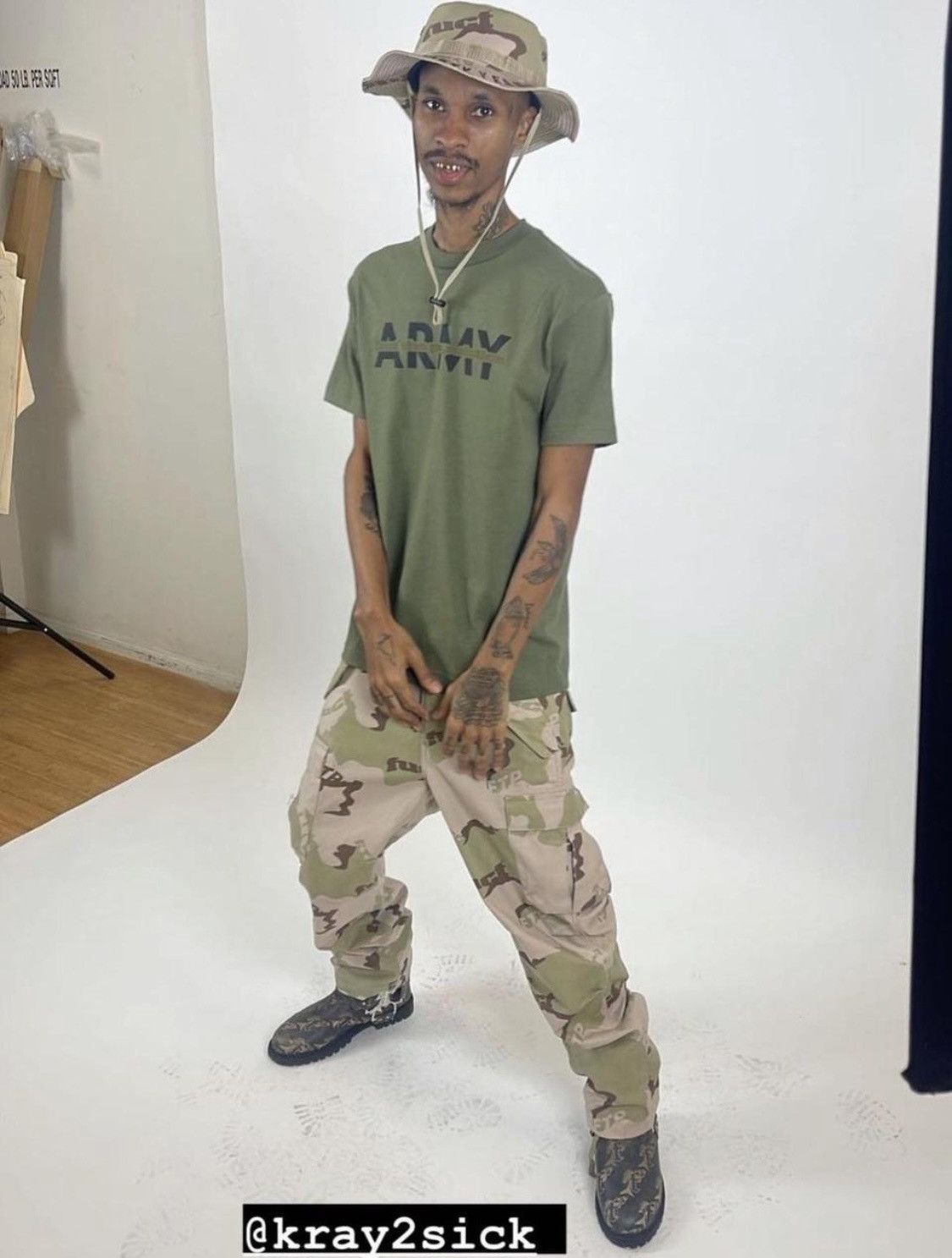 FUCT × Fuck The Population FTP x FUCT M65 CARGO PANTS Size US 36 / EU 52 - 6 Thumbnail
