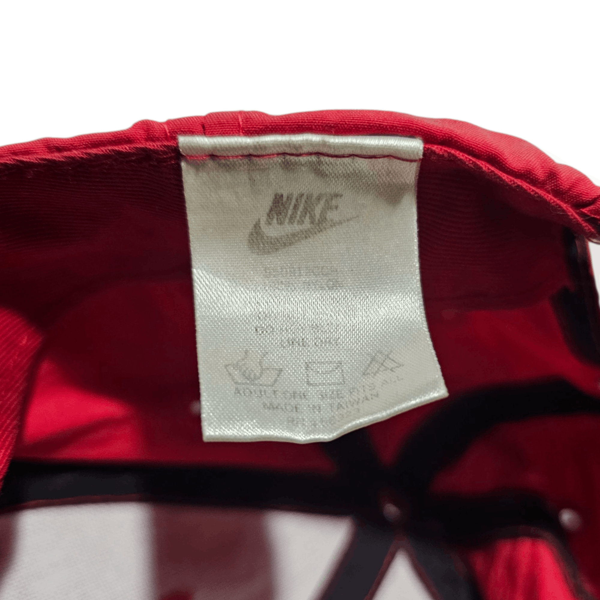 Nike Nike 80's Vintage Nylon Red Hat Size ONE SIZE - 6 Thumbnail