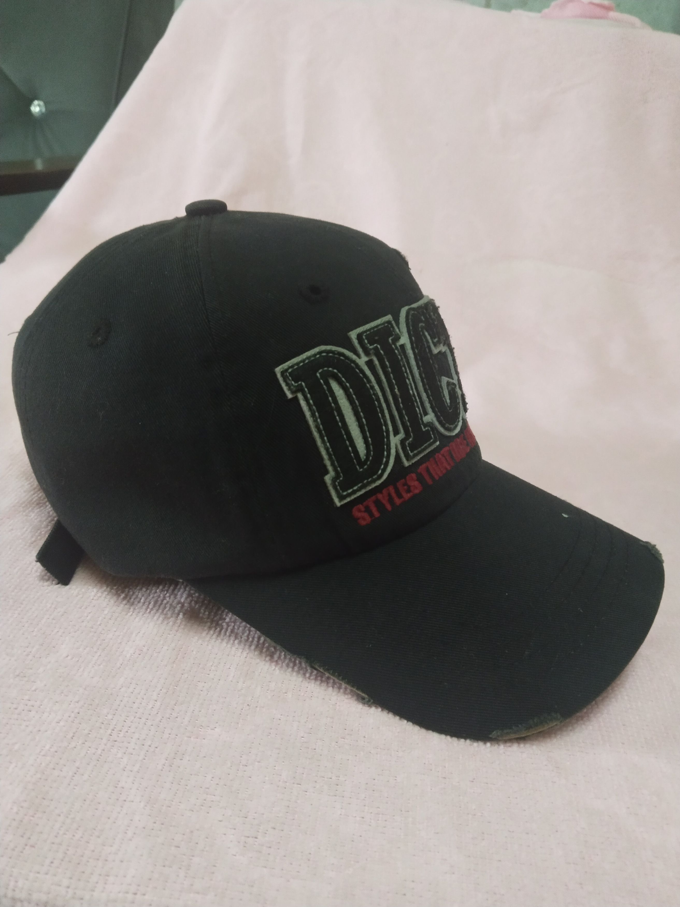 Japanese Brand VINTAGE DICTY DISTRESSED STYLE CAP HAT Size ONE SIZE - 4 Thumbnail