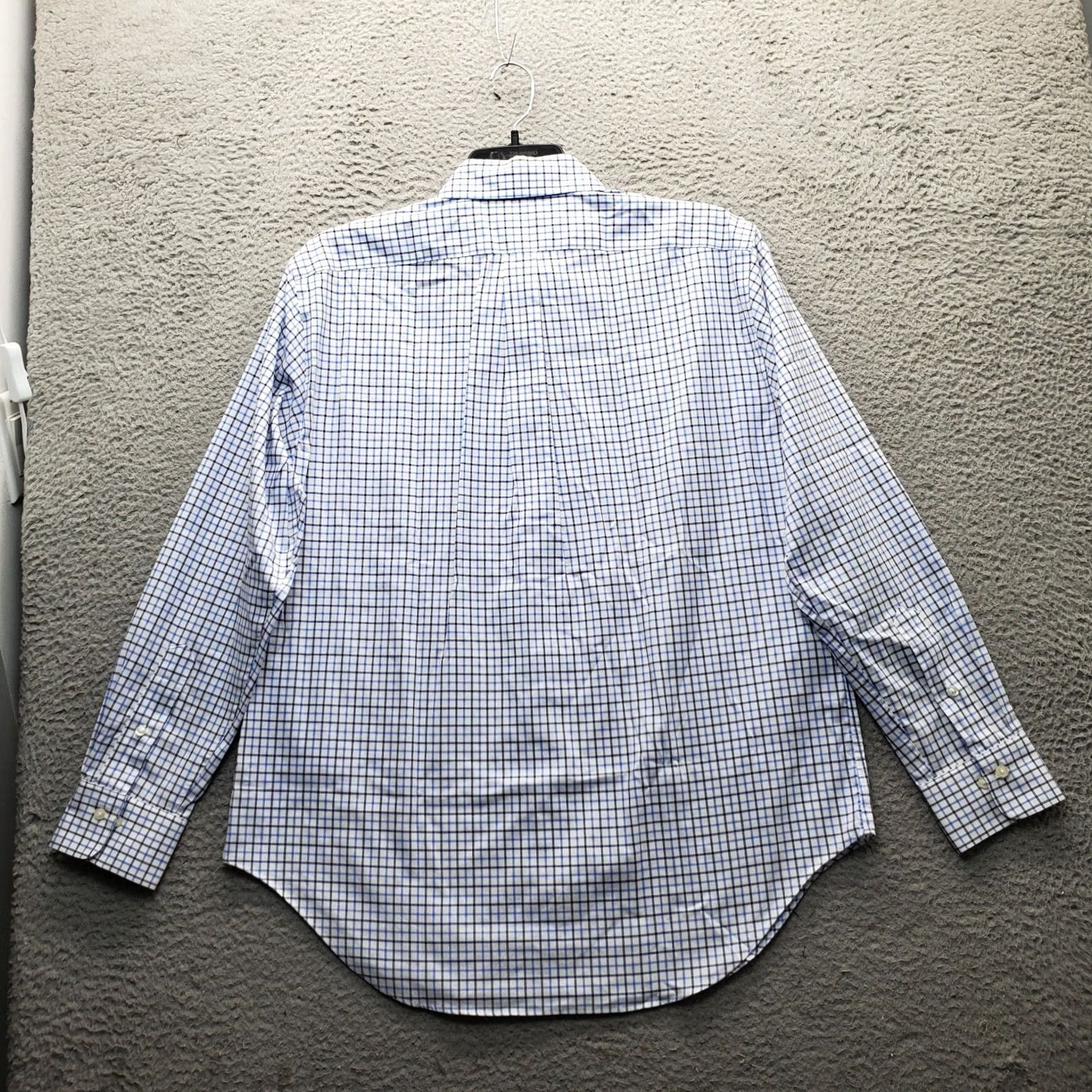 Ralph Lauren Lauren Ralph Lauren Dress Shirt Mens 16.5 Multi Plaid Classic Stretch Non Iron Size 46R - 2 Thumbnail