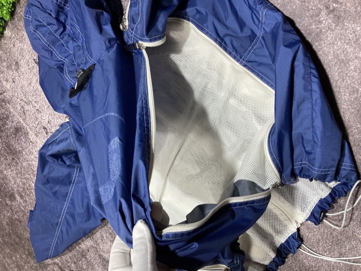 Armani ARMANI JEANS Vintage Jacket Blue Nylon Tech Multi Zip Size US L / EU 52-54 / 3 - 13 Thumbnail