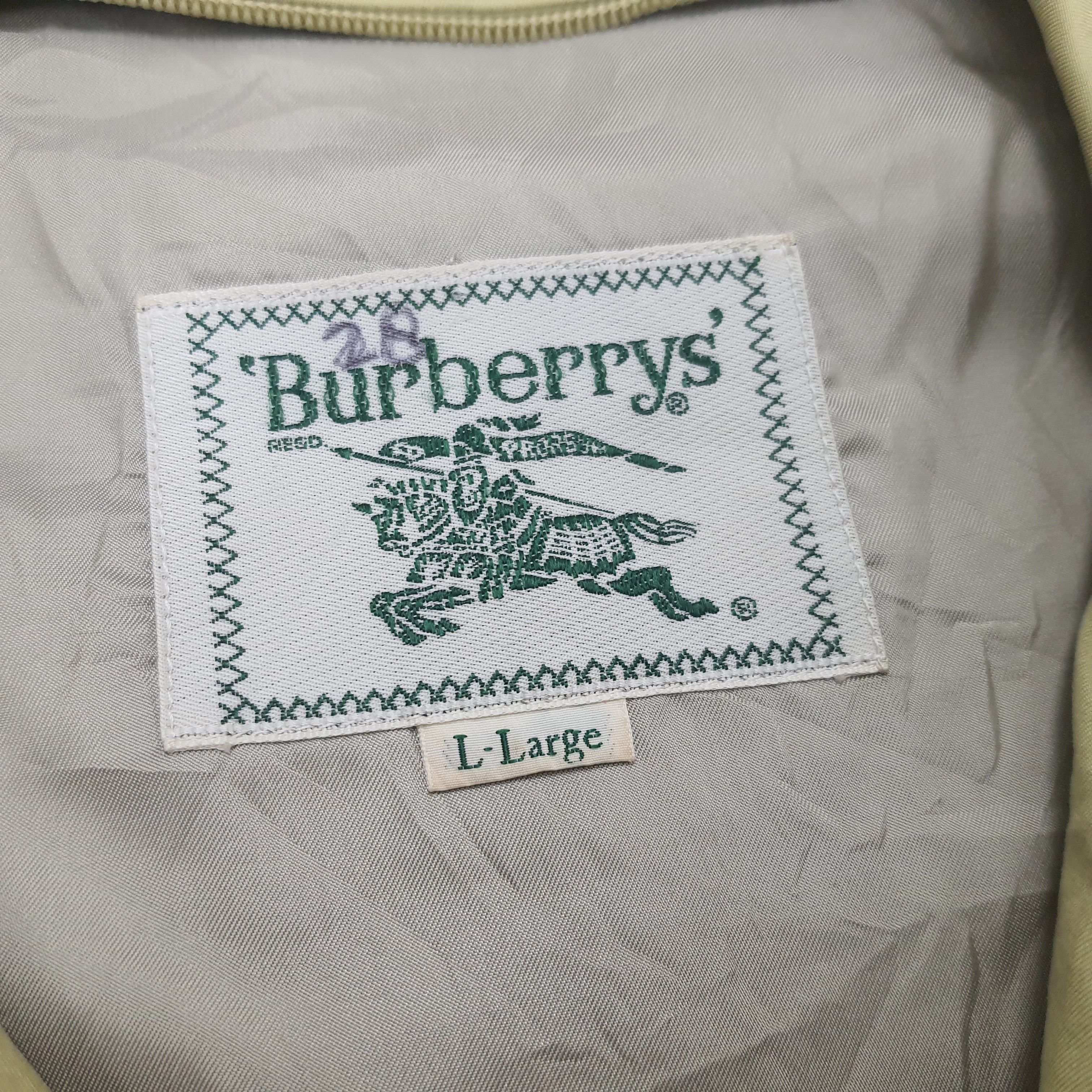 Burberry Vintage Burberry's Jacket Size US XL / EU 56 / 4 - 5 Thumbnail