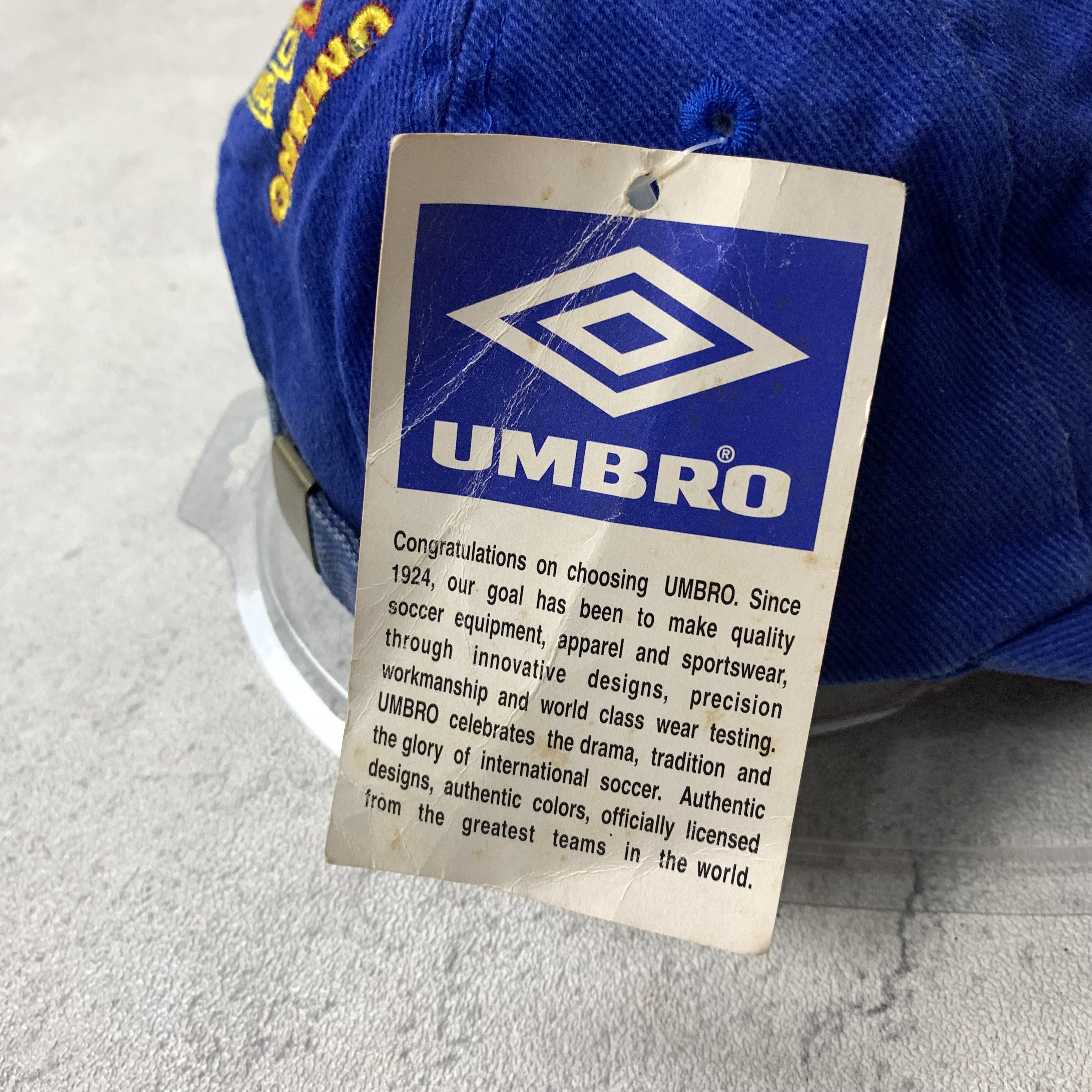 Umbro Vintage 90s Umbro Pro Training Hat Cap Size ONE SIZE - 4 Thumbnail