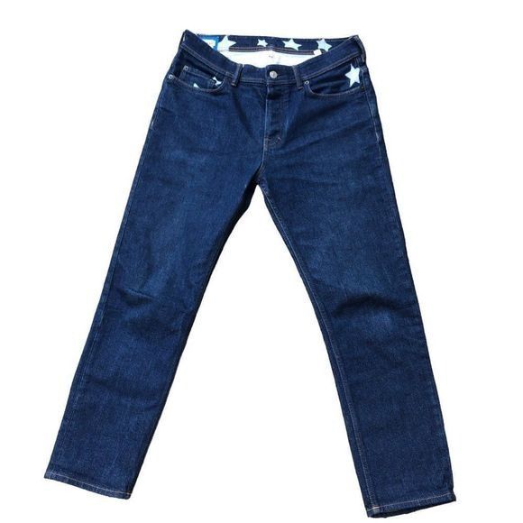 Acne Studios RARE Acne Studios Jeans Size 33 River Star P Blue Size US 33 - 4 Thumbnail