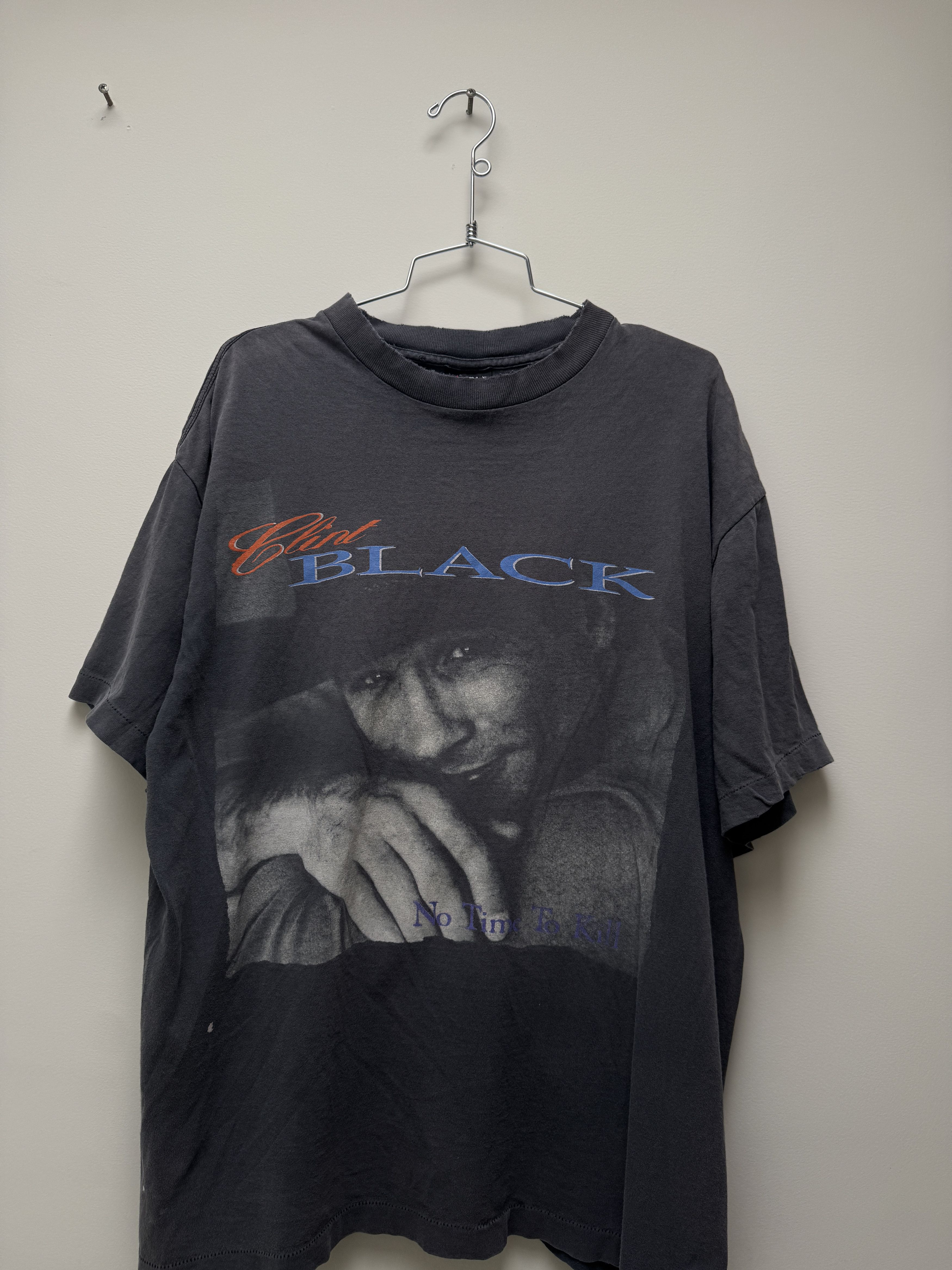 Vintage VINTAGE CLINT BLACK NO TIME TO KILL Size US XL / EU 56 / 4 - 6 Thumbnail