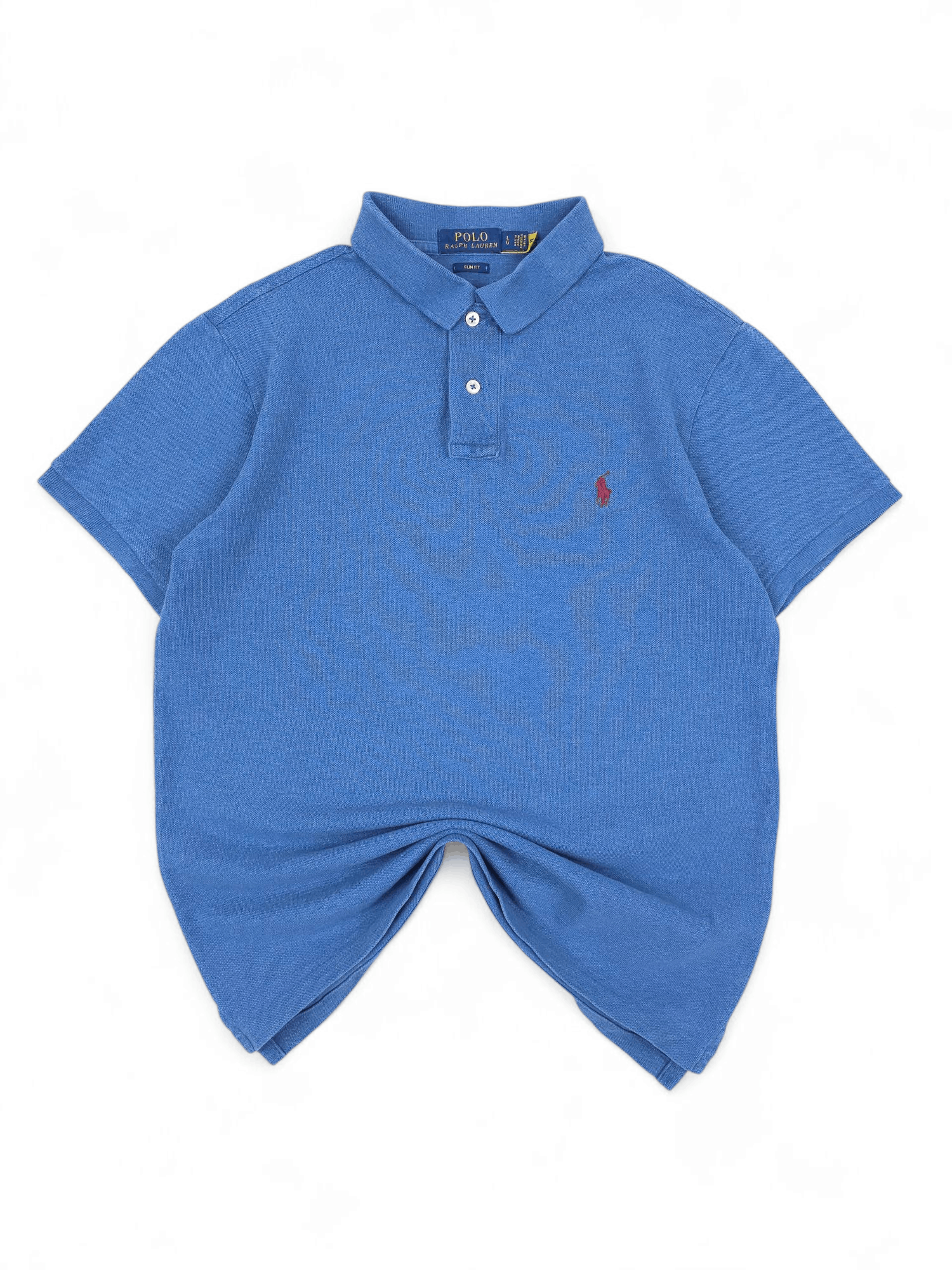 Polo Ralph Lauren 💎 Vintage Ralph Lauren Slim Fit Logo Polo Shirt Y2K Size US L / EU 52-54 / 3 - 1 Thumbnail