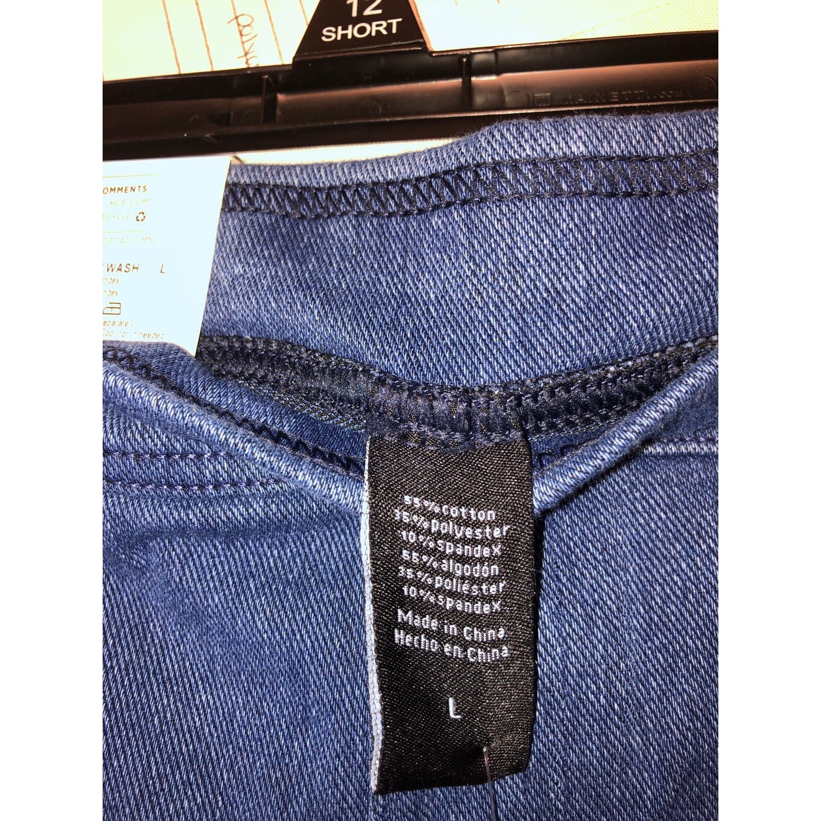 Other womans hue denim leggings Size 32" / US 10 / IT 46 - 3 Thumbnail