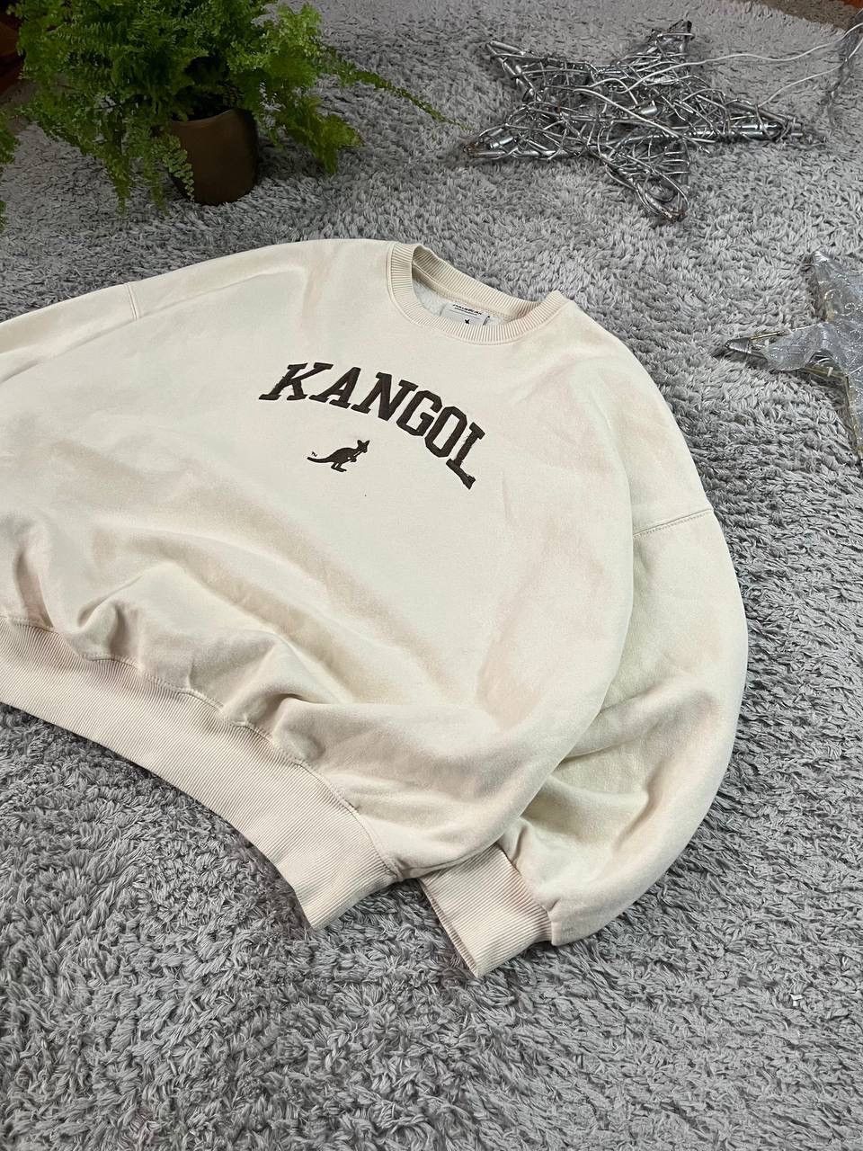 Kangol × Vintage 00s Kangol Sweatshirt Streetwear Vintage Big Logo Oversize Size US S / EU 44-46 / 1 - 3 Thumbnail