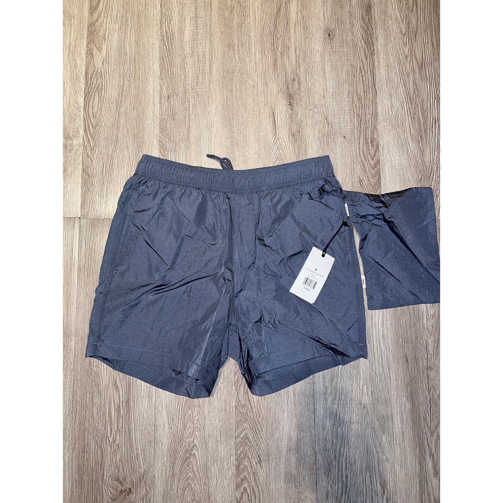 Onia Onia - Nylon Crinkle Swim Trunks 5" / M / blue / NWT Size US 32 / EU 48 - 2 Thumbnail