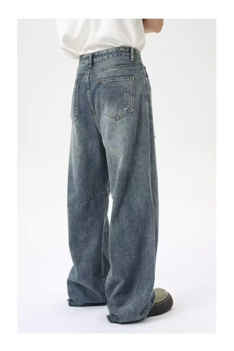 Japanese Brand × Jean Casual Wide Leg Jean Size US 31 - 4 Thumbnail