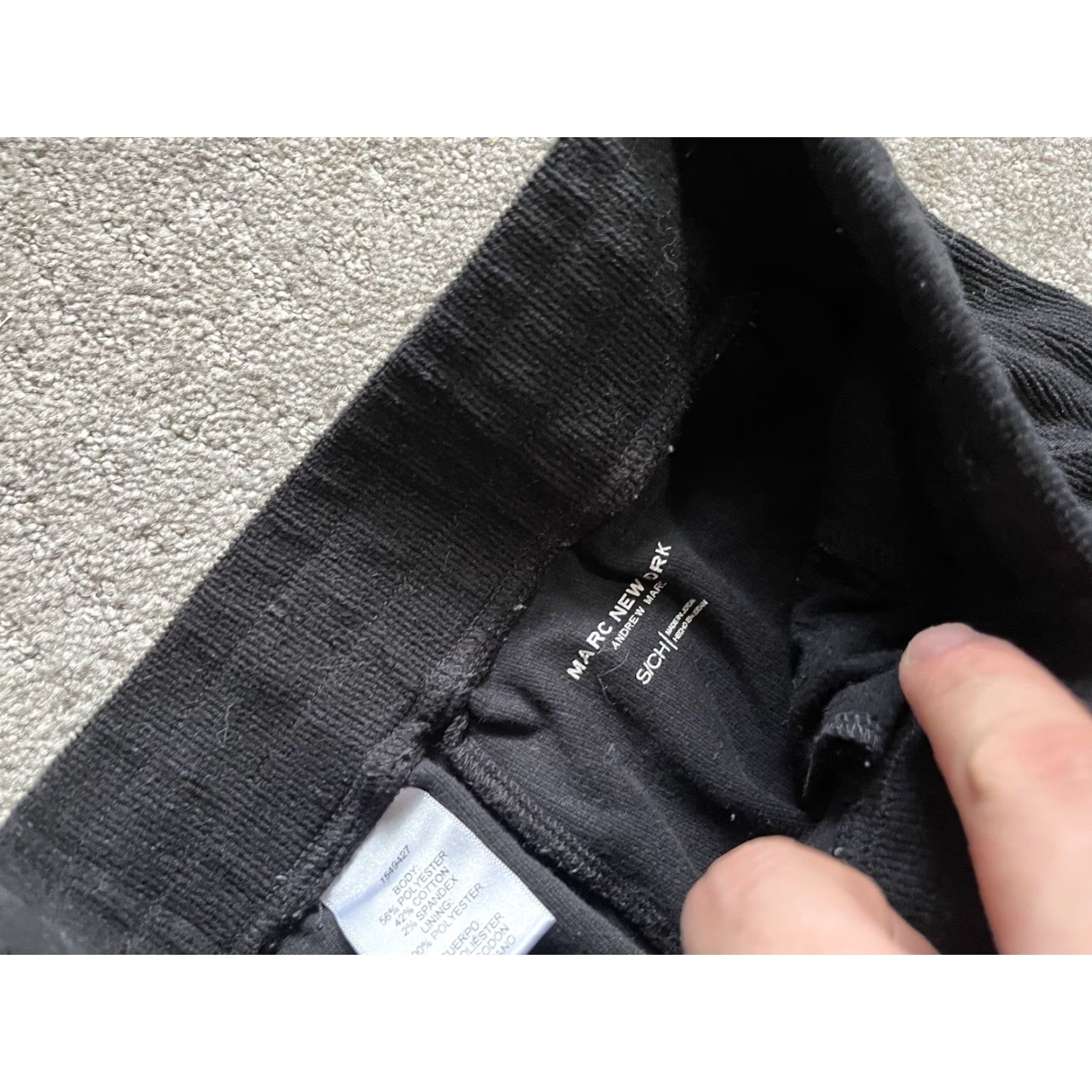 Andrew Marc Marc New York Andrew Marc Joggers Size Small Black Loungewear Stretch Size 28" / US 6 / IT 42 - 5 Thumbnail