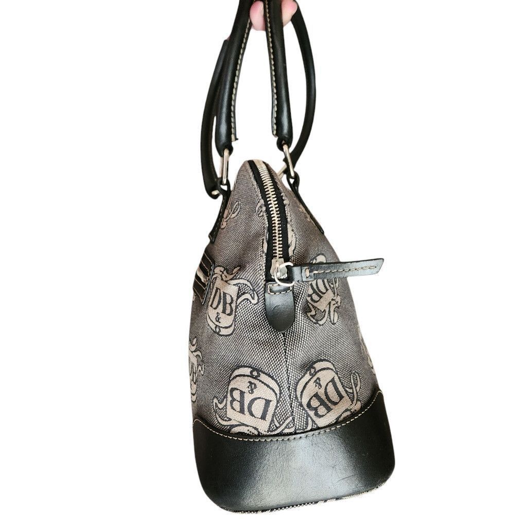 Dooney & Bourke Dooney & Bourke Women's Large Handbag Gray & Black Size ONE SIZE - 4 Thumbnail