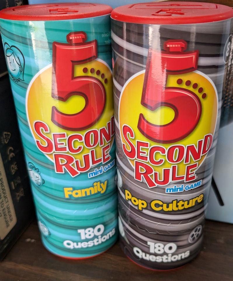 Designer 5 Second Rule - 2 pack of Family Games Size ONE SIZE - 1 Thumbnail
