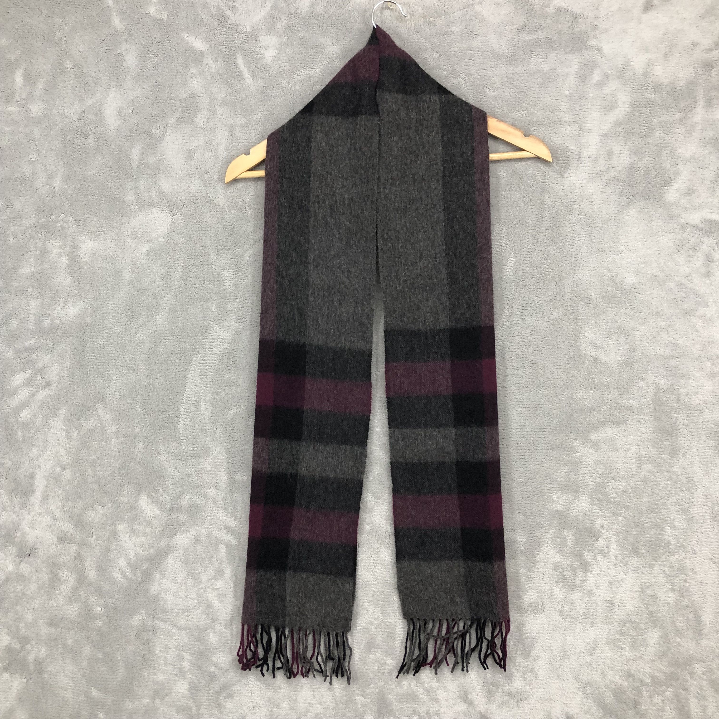 Japanese Brand × Michiko Koshino London Michiko Koshino London Wool Scarf Muffler Neck Scarf Size ONE SIZE - 2 Thumbnail