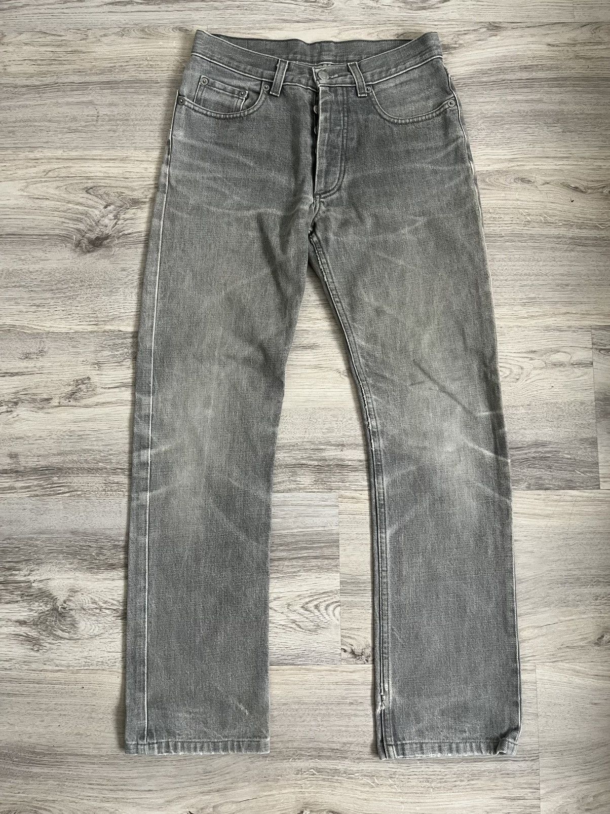 Helmut Lang 90s Helmut Lang Distressed Denim Size US 26 / EU 42 - 1 Thumbnail