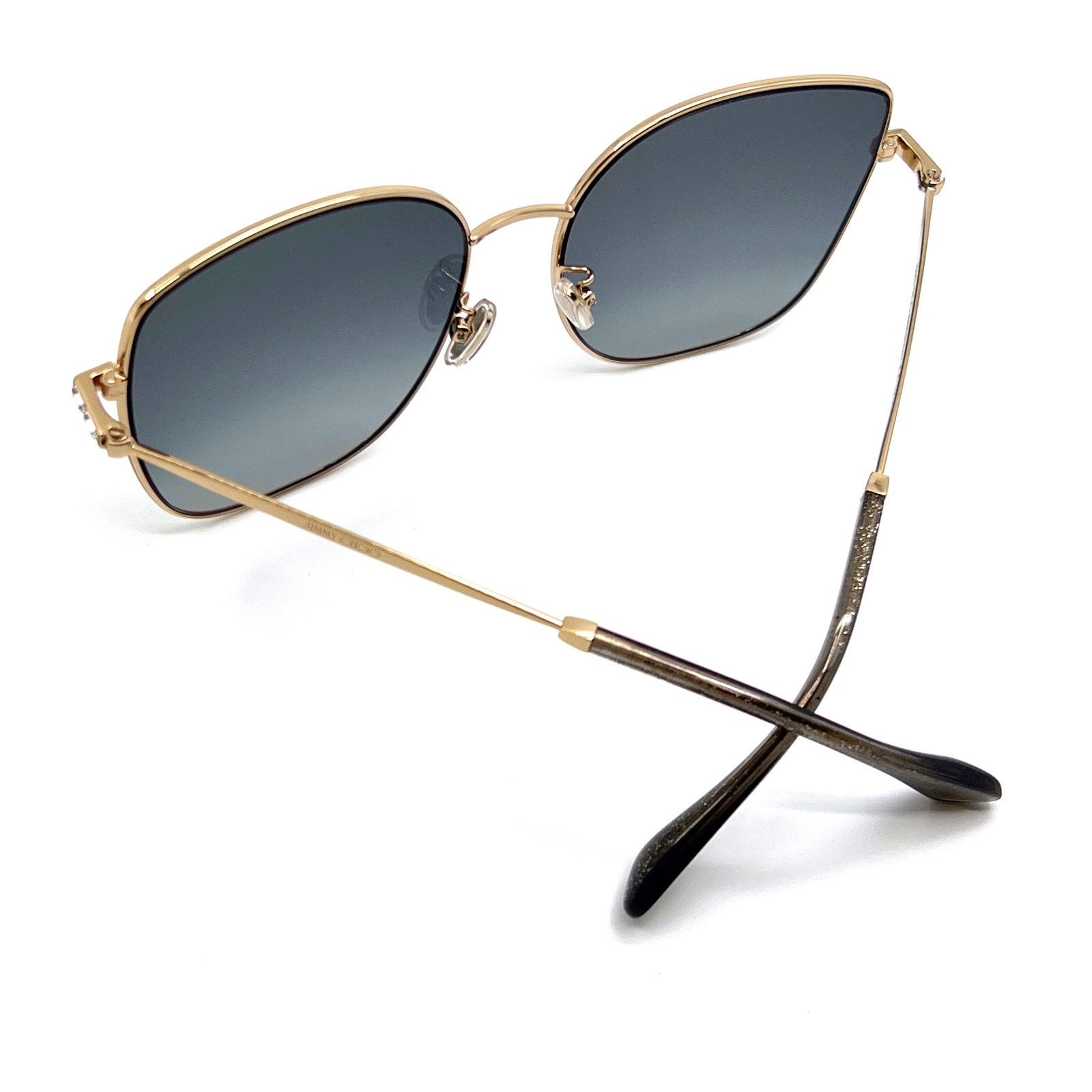 Jimmy Choo New, JiIMMY CHOO Sunglasses FANNY/G/SK J5GFQ Authentic Size ONE SIZE - 12 Thumbnail