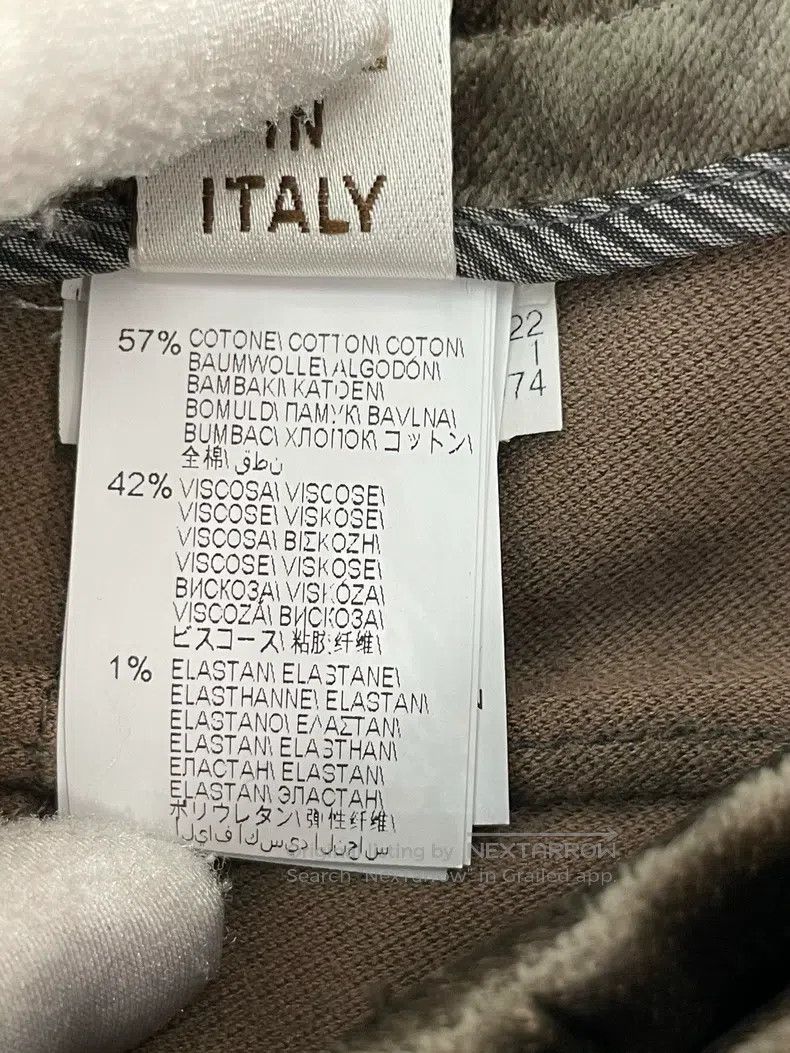 Brunello Cucinelli Brunello Cucinelli Military Green Velvet Casual Trousers Size 26" / US 2 / IT 38 - 5 Thumbnail
