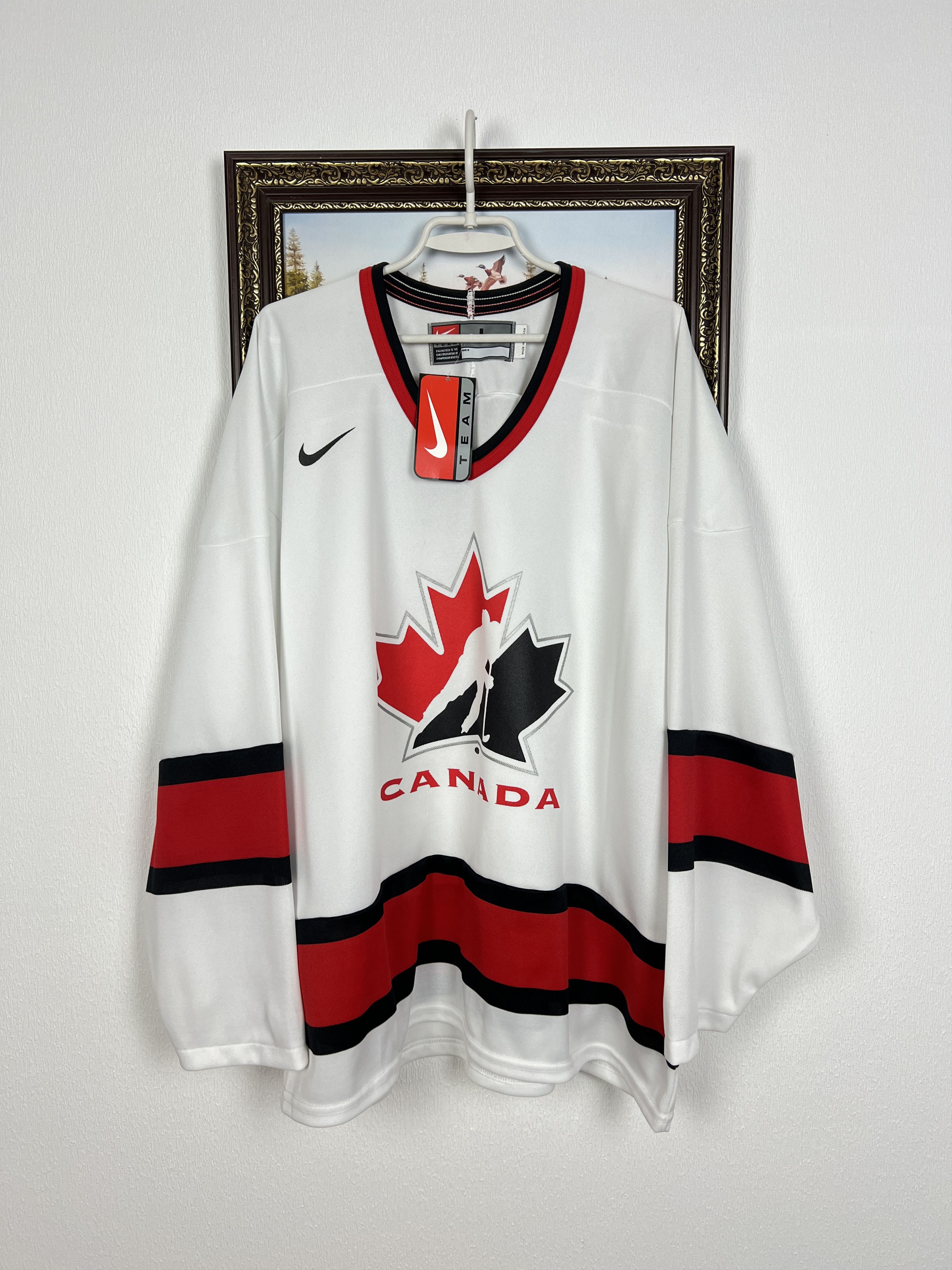 Nike Vintage Nike National Team Canada Ice Hockey Jersey New Size US L / EU 52-54 / 3 - 1 Thumbnail