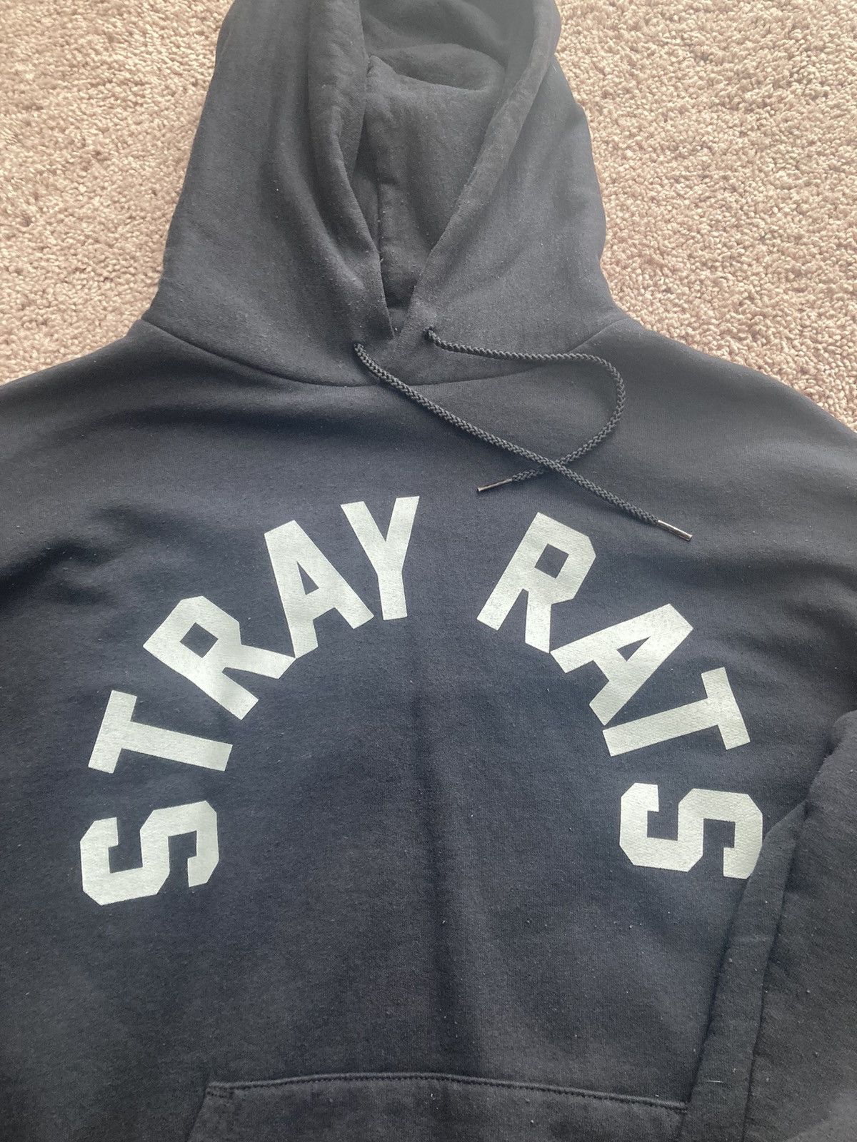 Frank Ocean × Stray Rats Stray Rats OG Arc Logo Hoodie Black Size US M / EU 48-50 / 2 - 2 Thumbnail