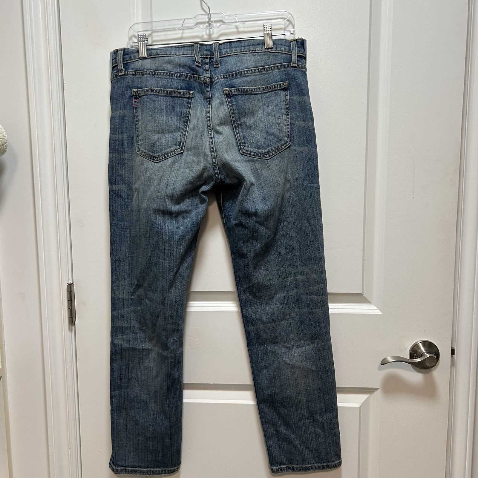 Current/Elliot Current Elliot x Hatch Jeans Womens Blue The Boyfriend Mater Size 27" / US 4 / IT 40 - 16 Thumbnail