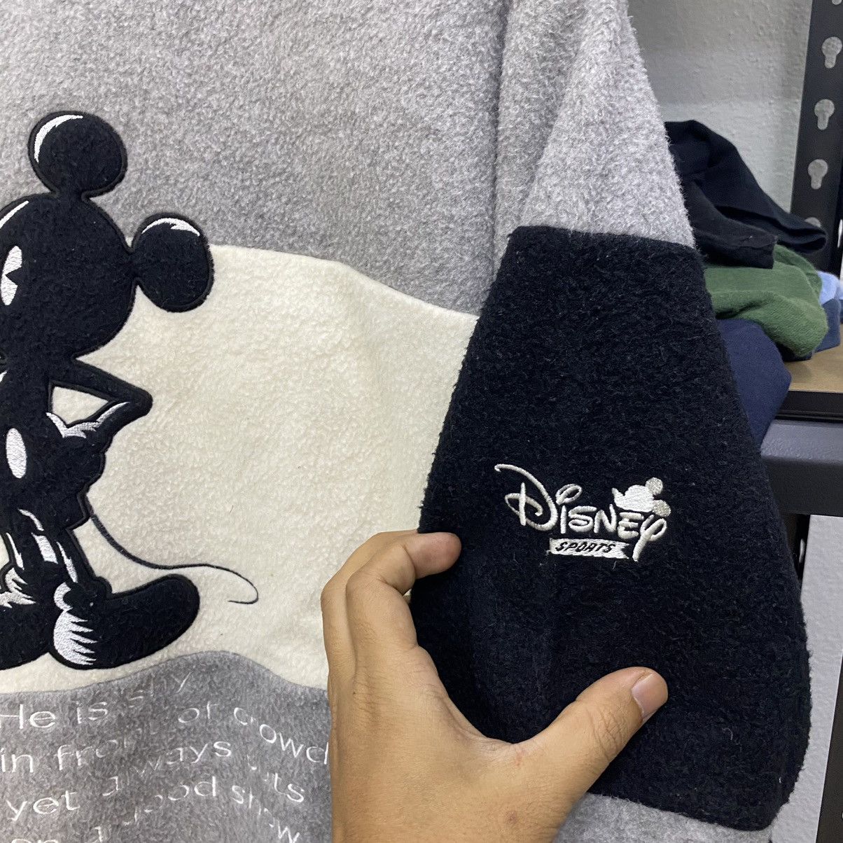 Cartoon Network × Disney × Vintage Vintage Disney Mickey Mouse Sweatshirt Fleece Size M❗️ Size US M / EU 48-50 / 2 - 4 Thumbnail