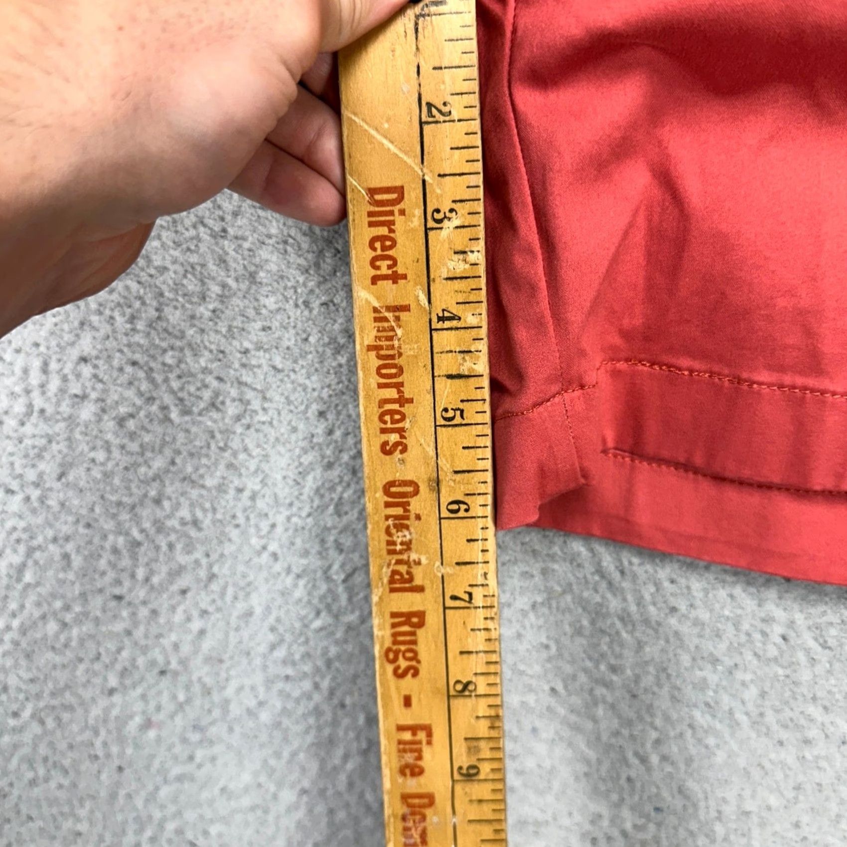 Vintage VINTAGE L.L. Bean Womens Khaki Shorts 18 Rhubarb Washed Chino Favorite Fit Stretch NEW Size 40" / US 18 - 7 Thumbnail