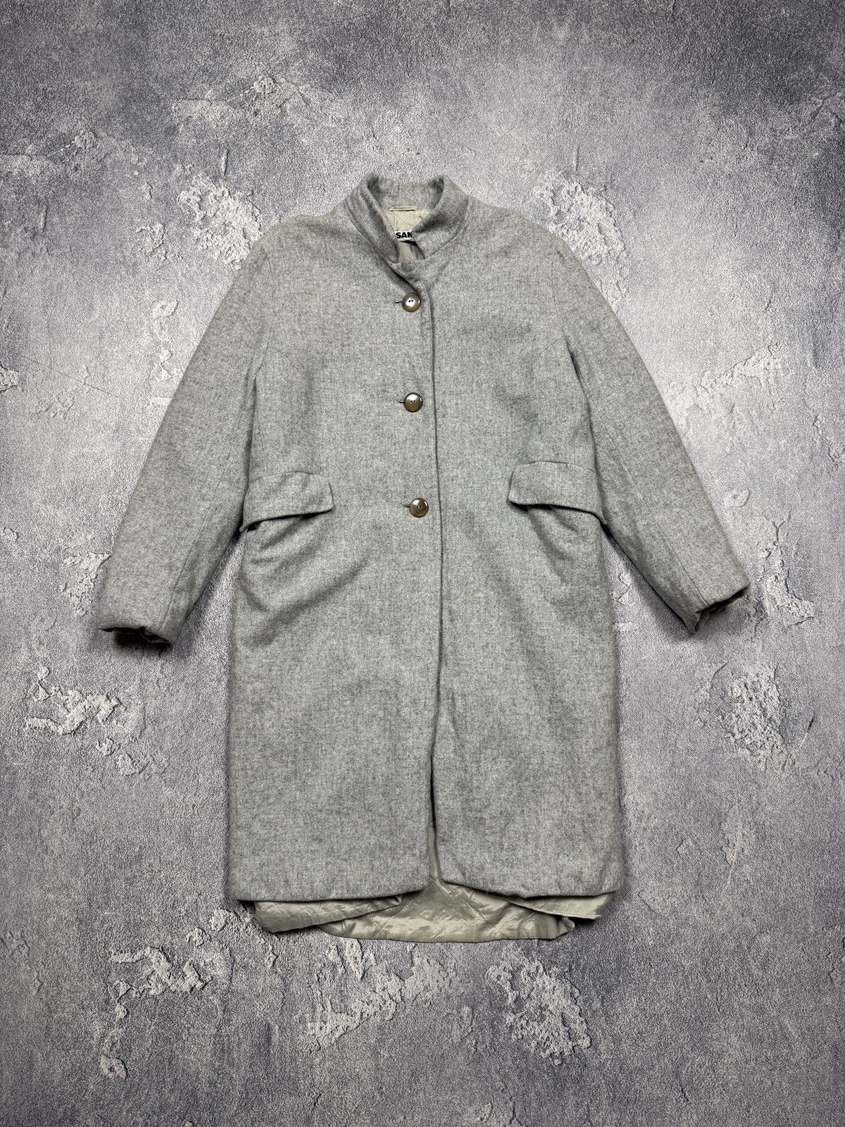 Jil Sander Jil Sander Wool Coat Size S / US 4 / IT 40 - 1 Thumbnail