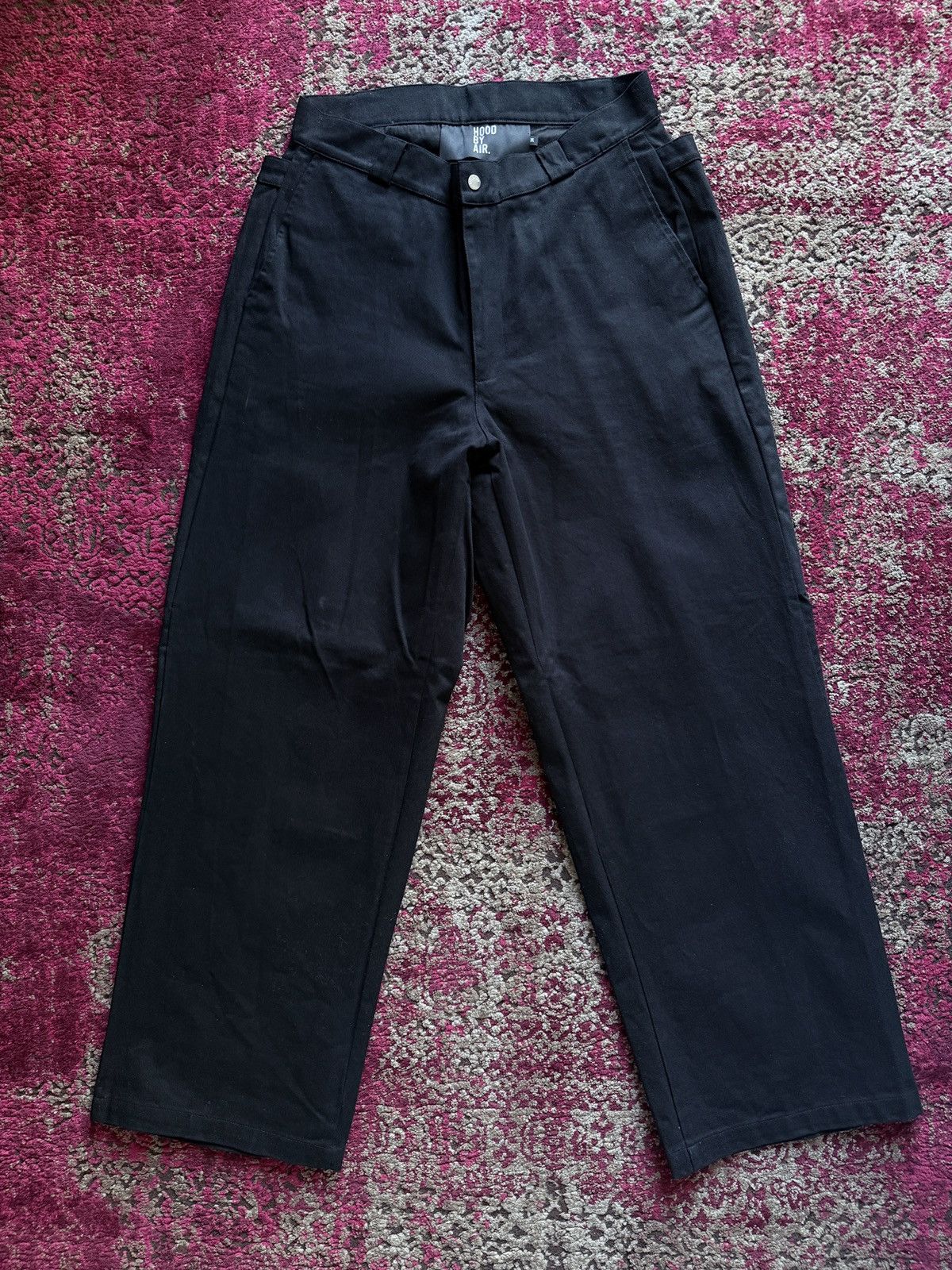 Hood By Air FW2016 Double Waist Pants Size US 34 / EU 50 - 2 Thumbnail