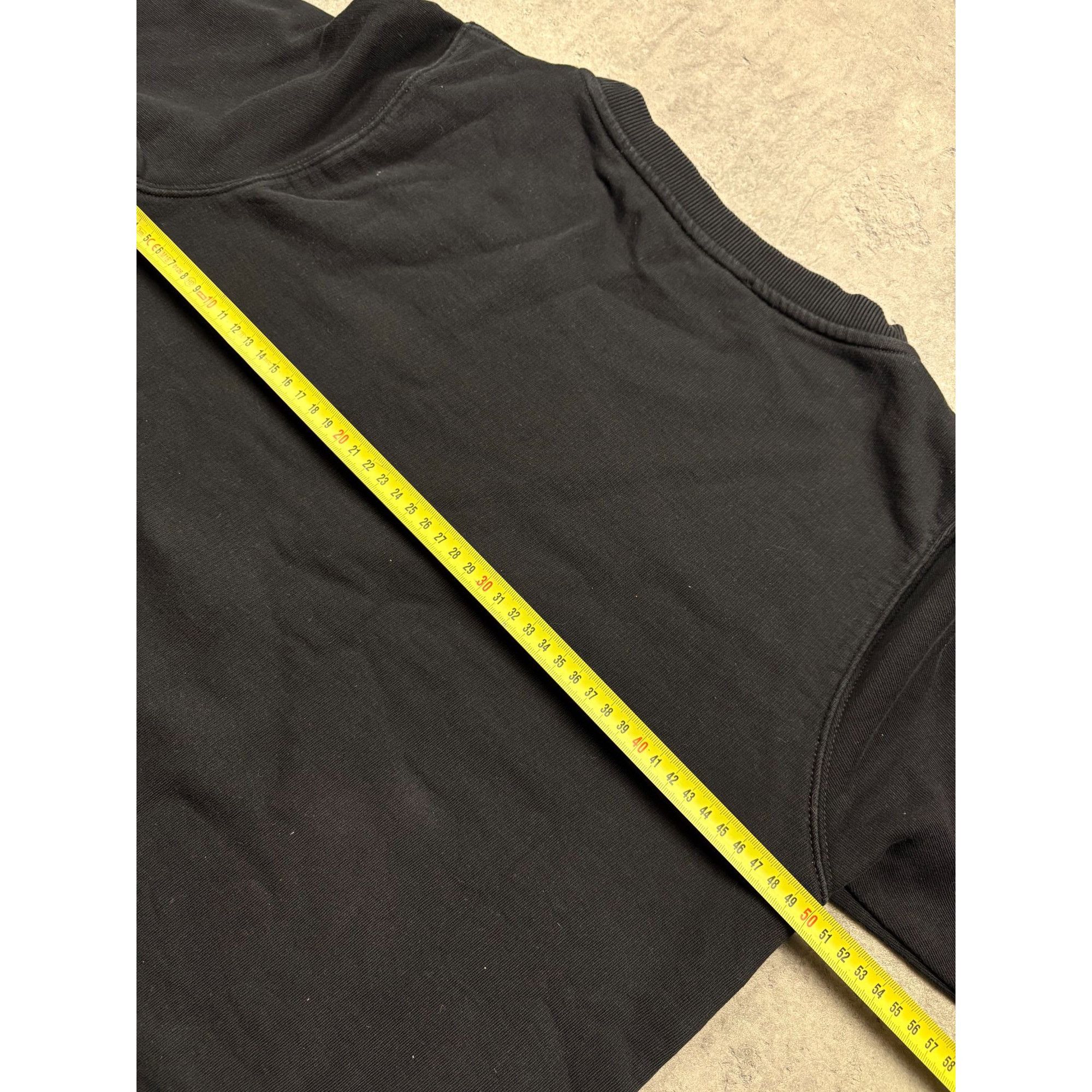Diesel Diesel Black Crewneck Sweatshirt With "Only The Brave" Graph Size US M / EU 48-50 / 2 - 4 Thumbnail
