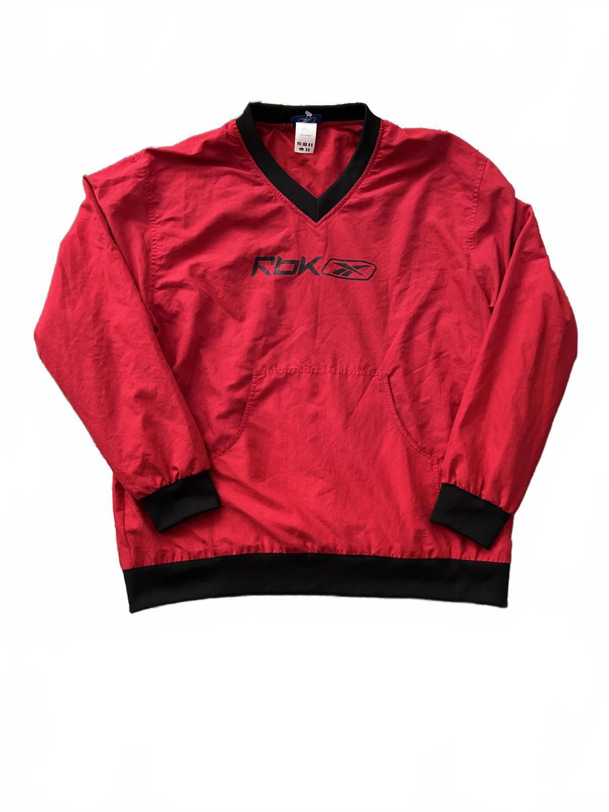 Reebok Y2K Reebok (RBK) Red Windbreaker Pullover Size US M / EU 48-50 / 2 - 1 Thumbnail