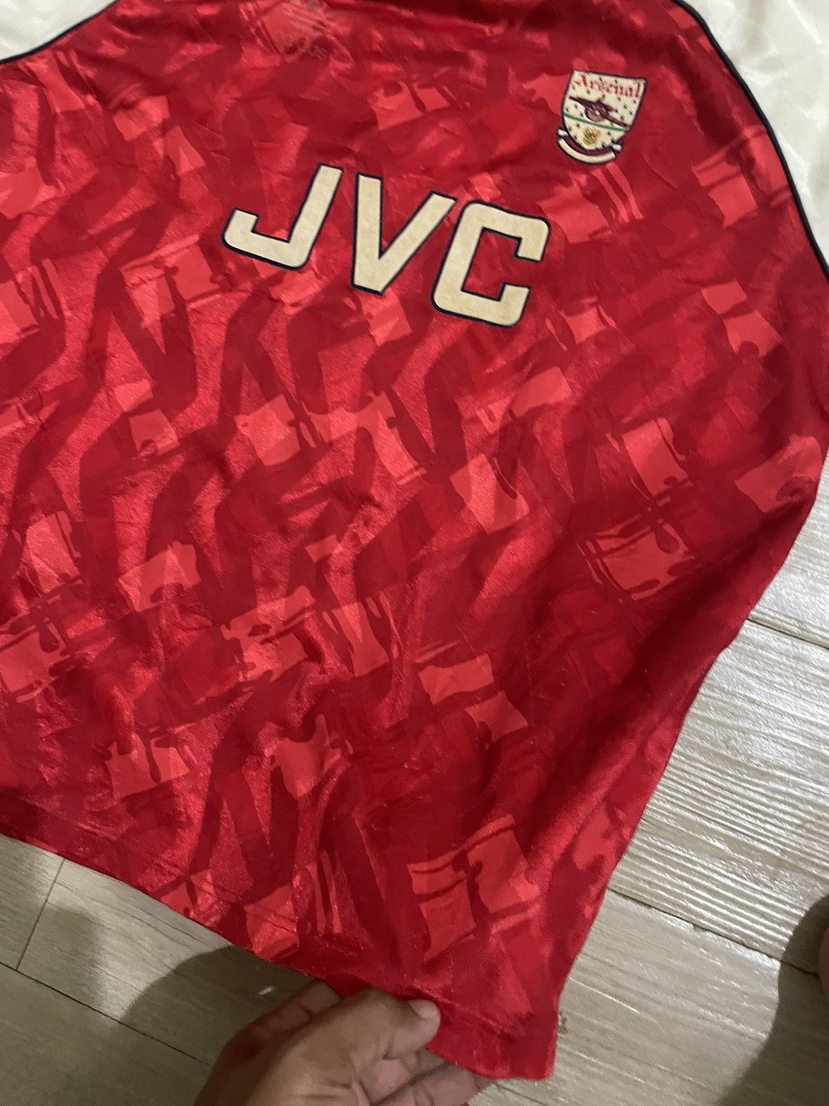 Nike Rare🔥 Vintage Home Arsenal Jersey by JVC Size US L / EU 52-54 / 3 - 4 Thumbnail