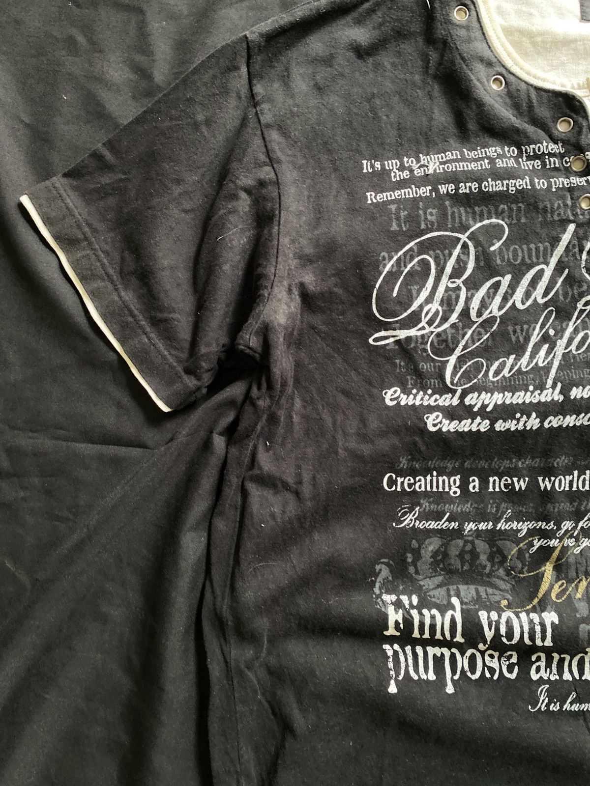 14th Addiction BadBoys Poem Gothic Punk Double Layer CH Tshirt Size US L / EU 52-54 / 3 - 3 Thumbnail