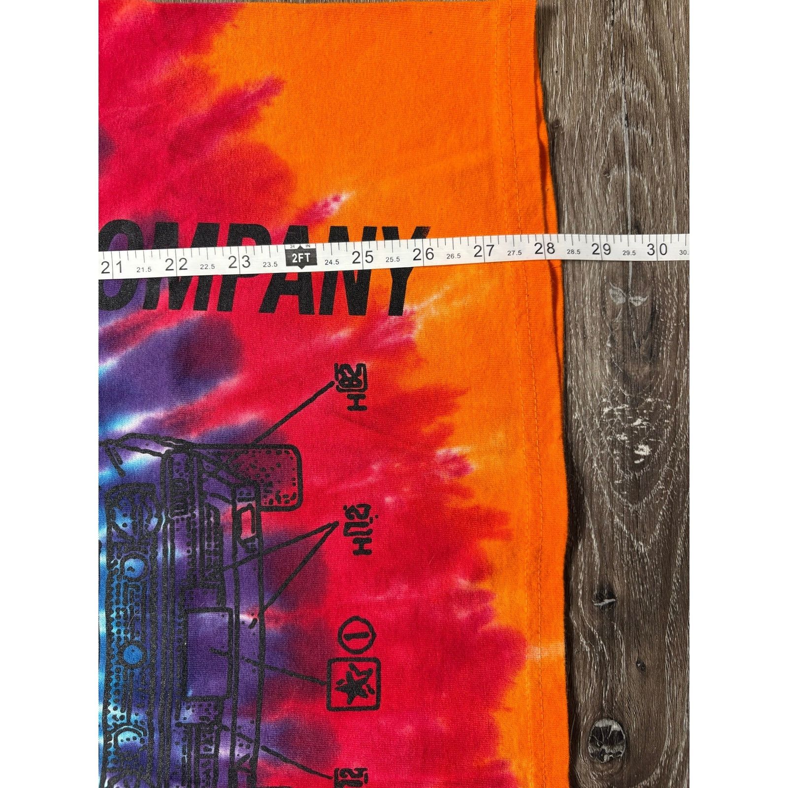 Other NEW Vibrant Men's Small Tie-Dye Tee - The Car Company Size US S / EU 44-46 / 1 - 4 Thumbnail