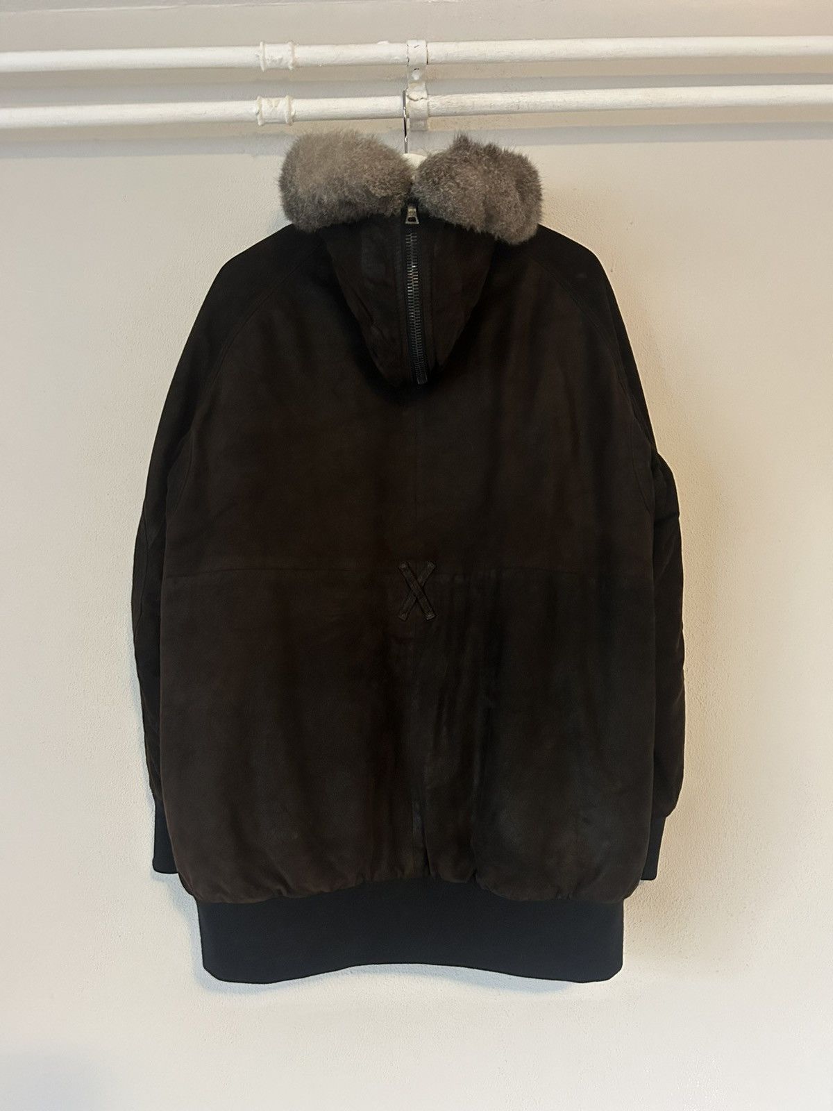 Prada Prada Shearling and Suede Aviator Jacket Size US M / EU 48-50 / 2 - 7 Thumbnail