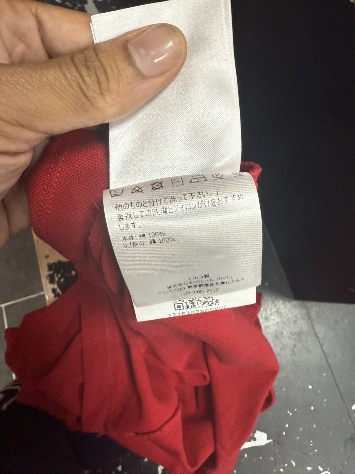 Moncler Moncler red polo shirt Size US S / EU 44-46 / 1 - 8 Thumbnail