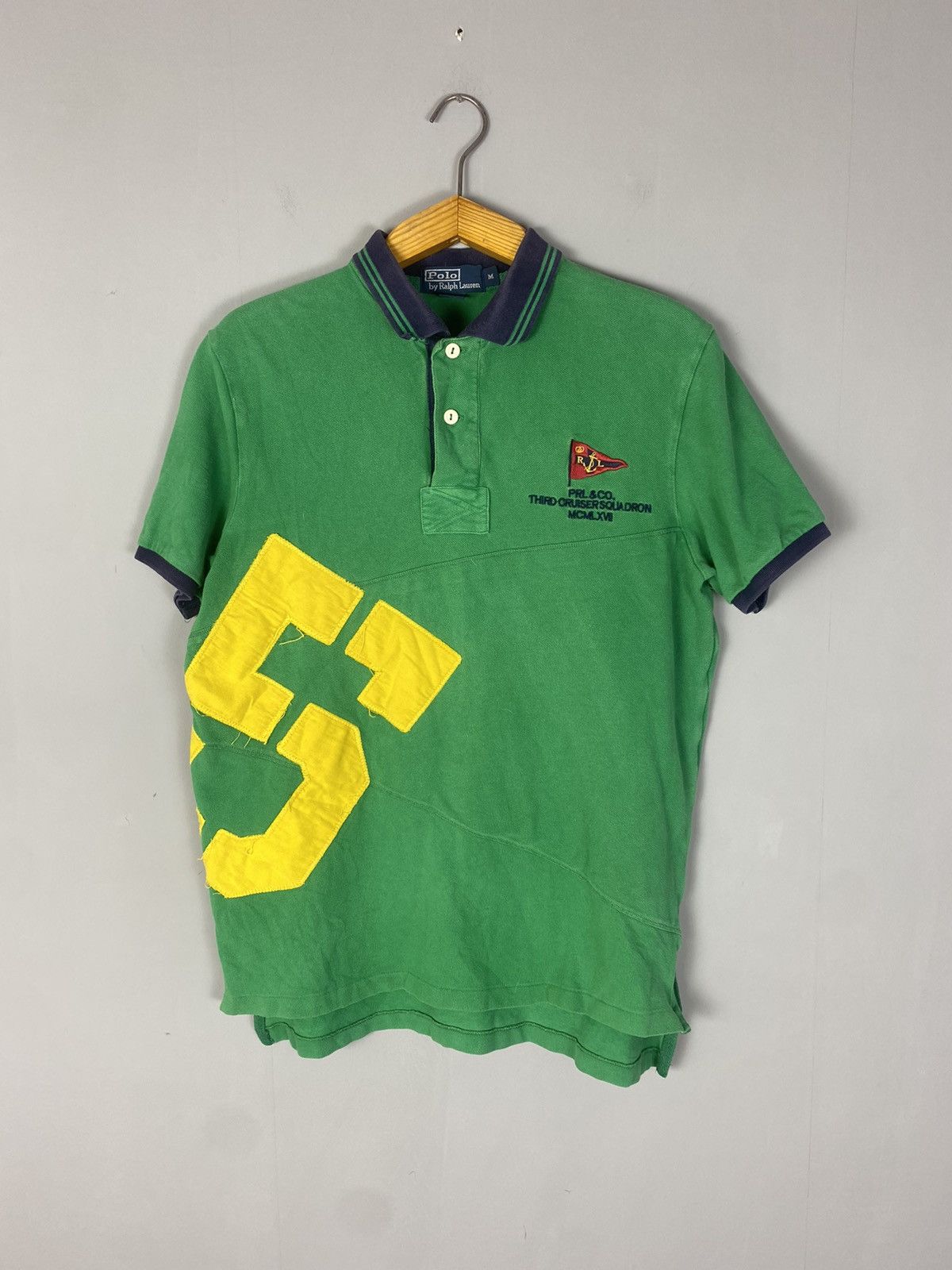Vintage polo Ralph Lauren big logo polo tee T-shirt