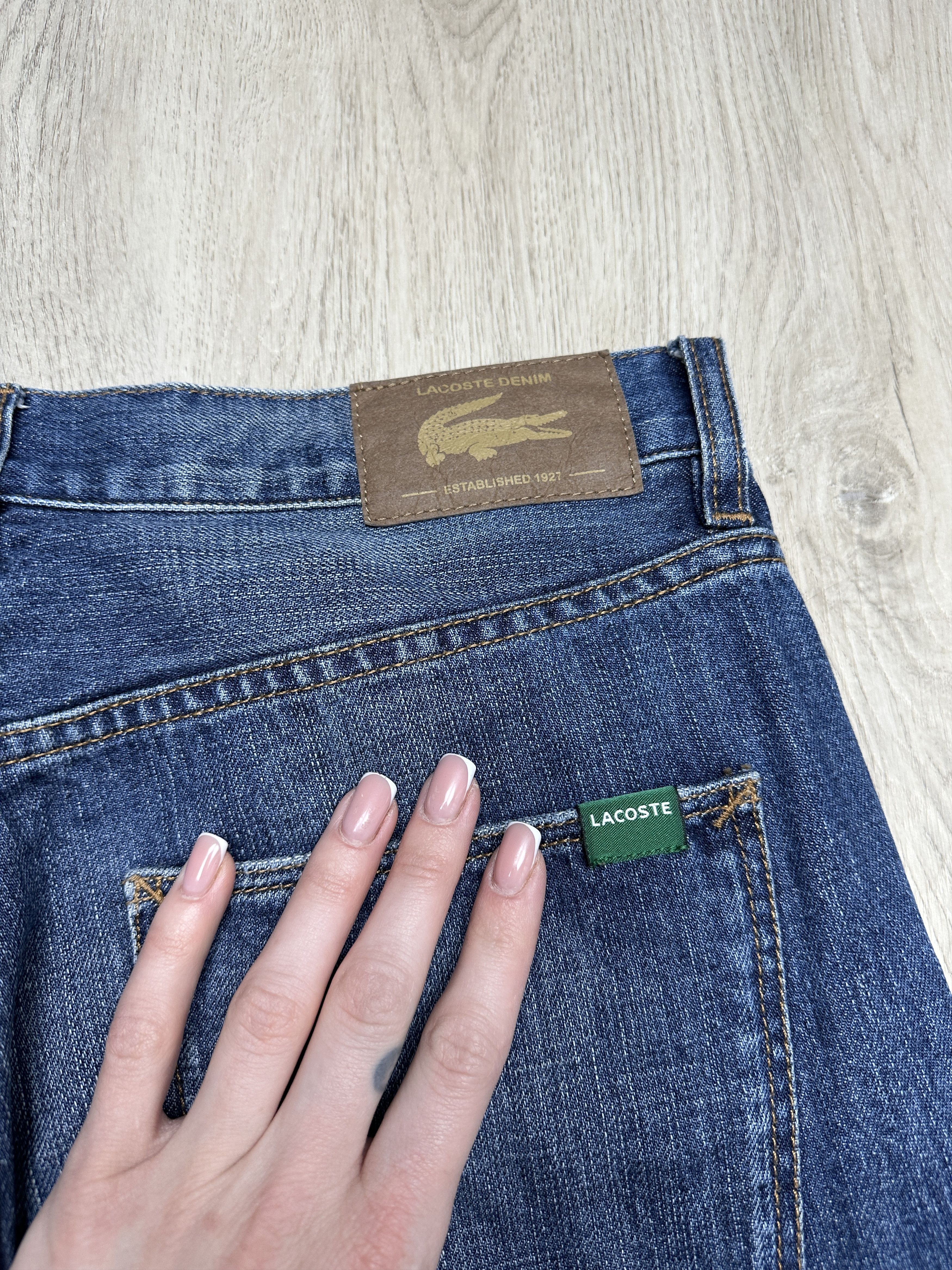 Lacoste Lacoste Vintage Mens Denim Pants Jeans Size US 32 / EU 48 - 9 Thumbnail