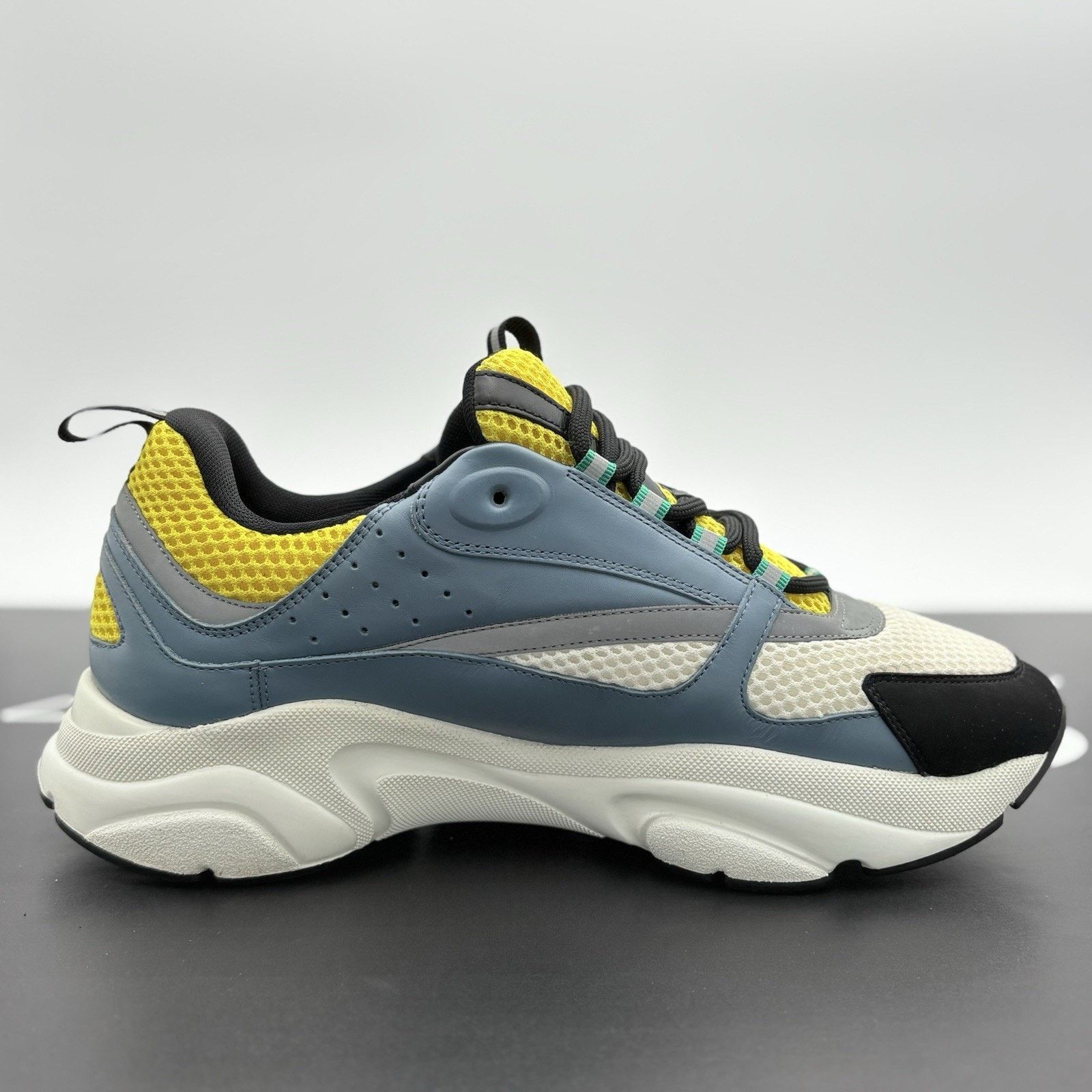 Dior Dior B22 Sneaker ' Blue Yellow ' | SUPER CLEAN! Size US 12 / EU 45 - 10 Thumbnail