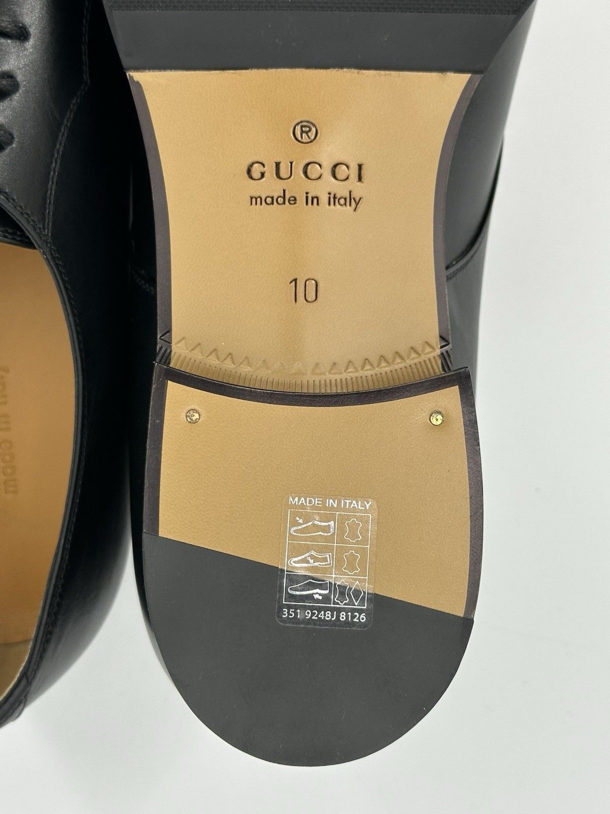 Gucci New Gucci Elegant DoubleG Men's Size-US-11/UK-10/EU-44 Size US 11 / EU 44 - 10 Thumbnail