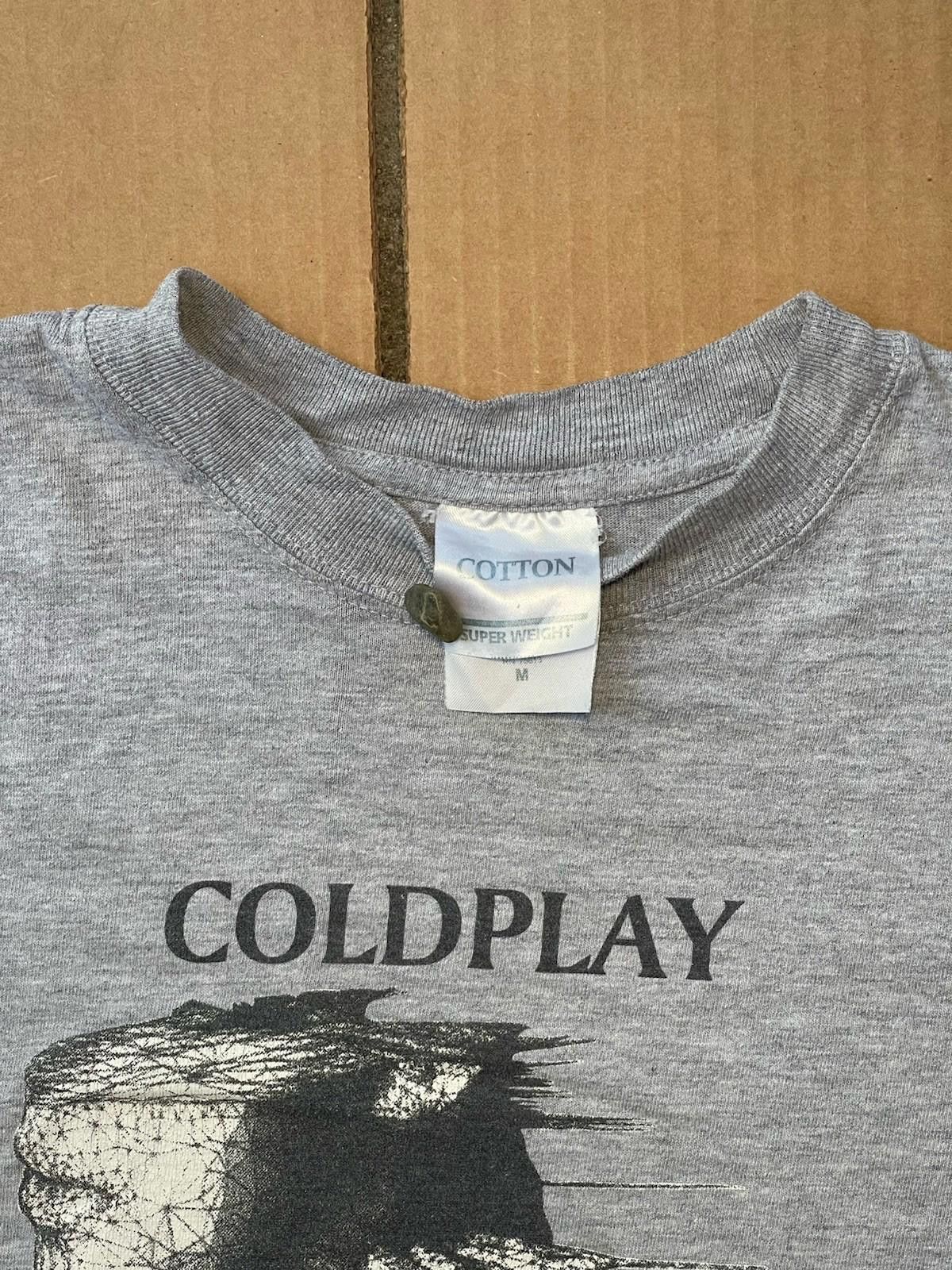 Band Tees VTG 2002 Coldplay A Rush of Blood To The Head Concert Band T Size US M / EU 48-50 / 2 - 4 Thumbnail
